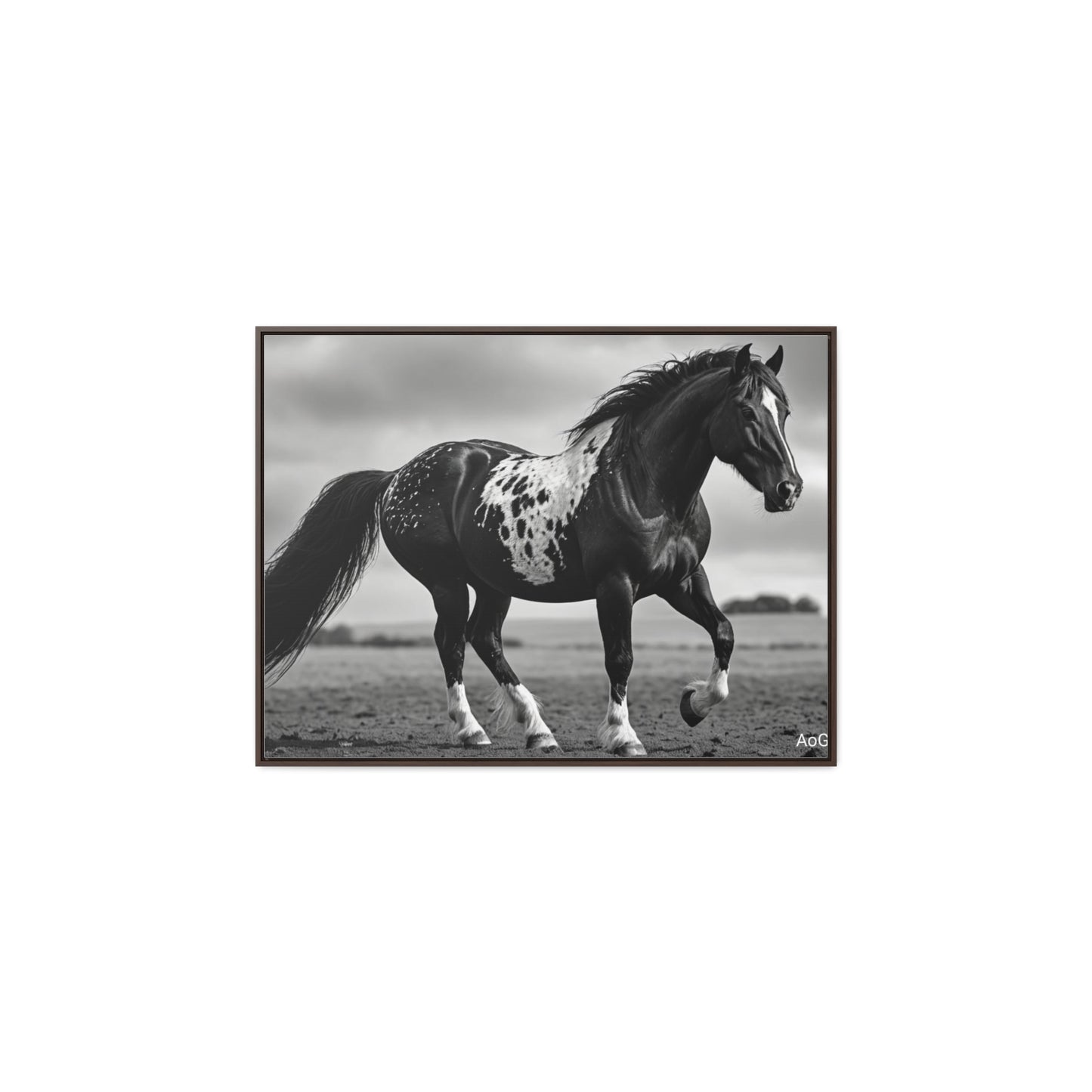 Speckled Stallion Gallery Canvas Wraps, Horizontal Frame