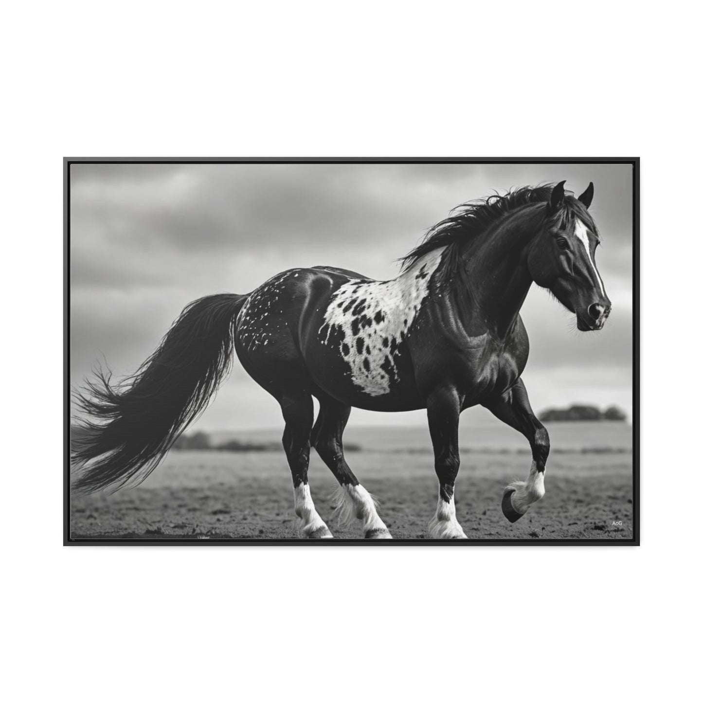 Speckled Stallion Gallery Canvas Wraps, Horizontal Frame