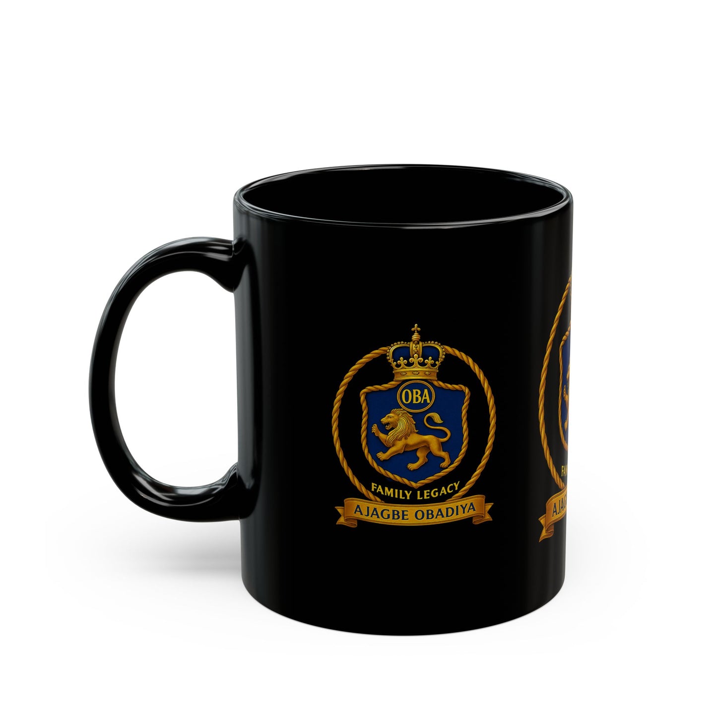 OBADIYA - Black Mug (11oz, 15oz)