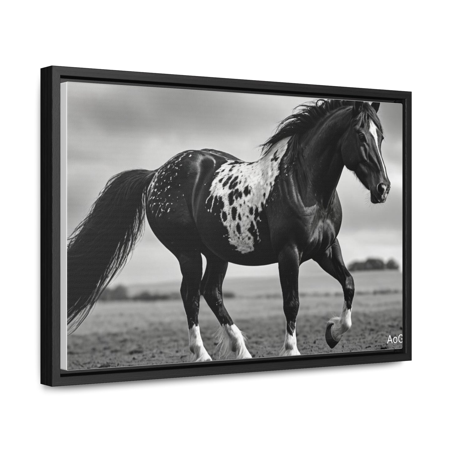 Speckled Stallion Gallery Canvas Wraps, Horizontal Frame
