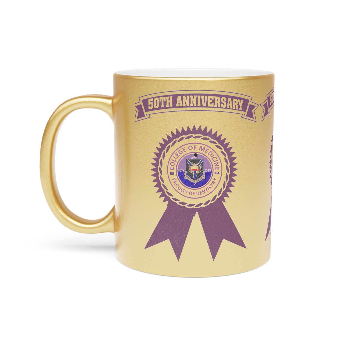 50th Anniversary - Metallic Mug (Silver\Gold)