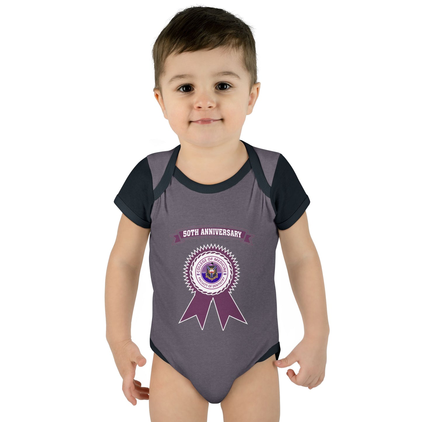 50th Anniversary - Infant Baby Rib Bodysuit