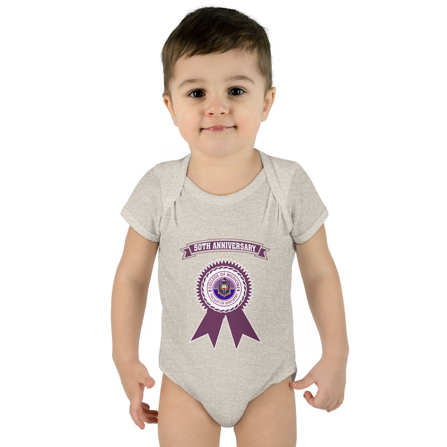 50th Anniversary - Infant Baby Rib Bodysuit