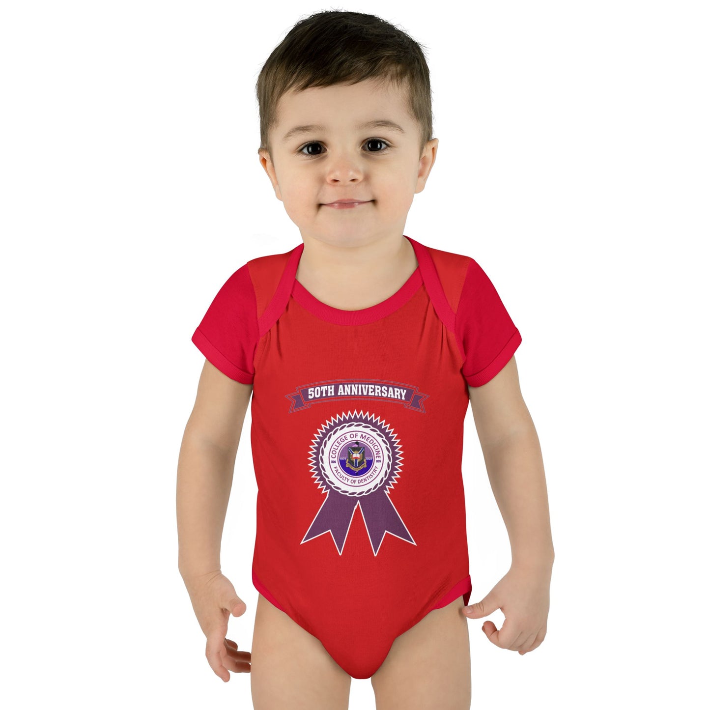 50th Anniversary - Infant Baby Rib Bodysuit