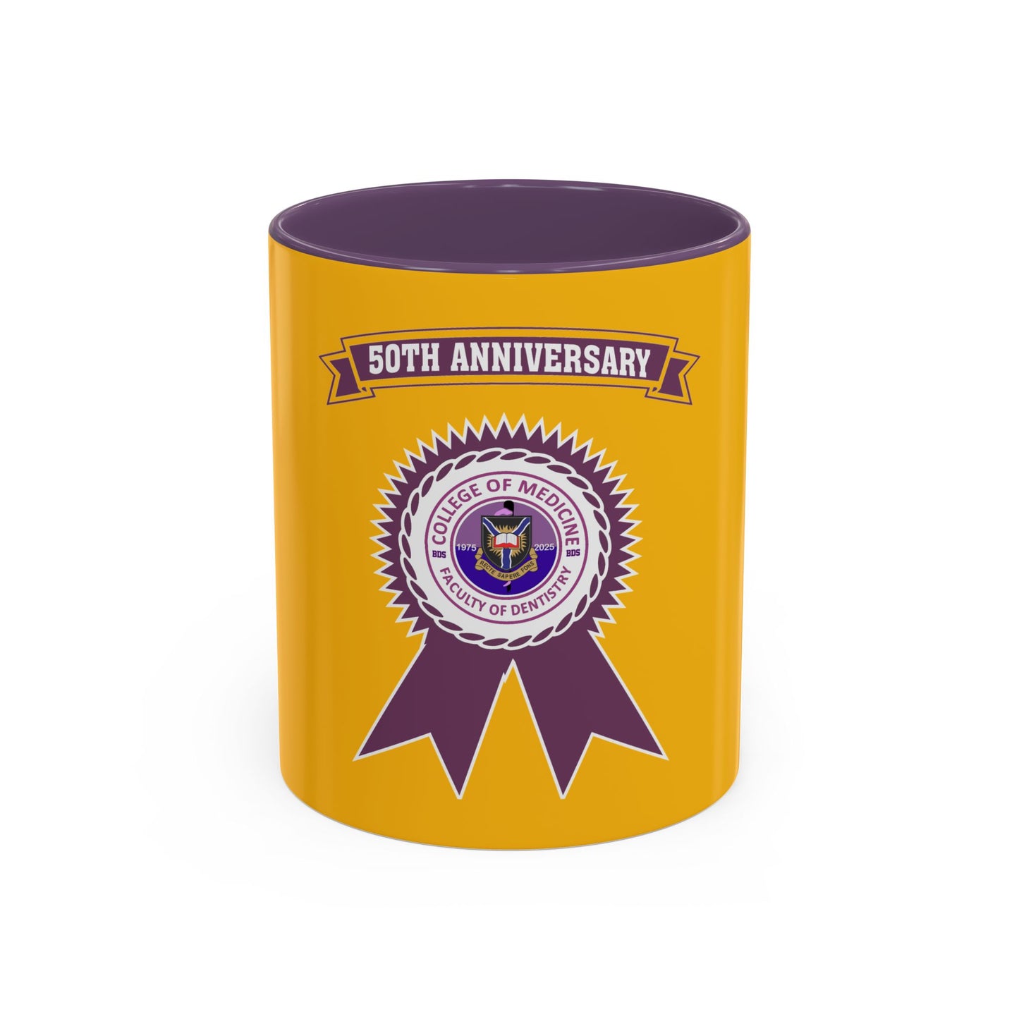 50th Anniversary - Accent Coffee Mug (11, 15oz)