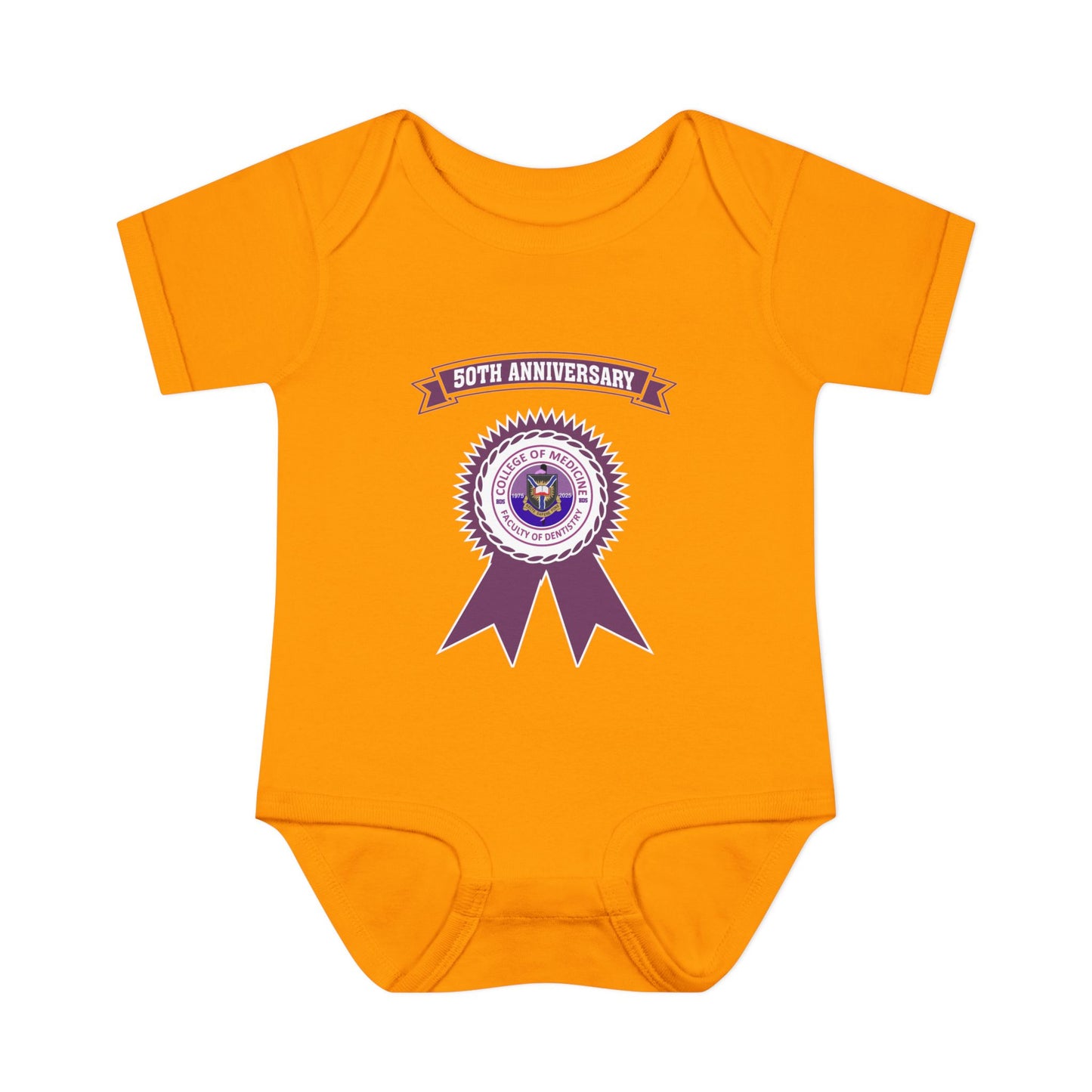 50th Anniversary - Infant Baby Rib Bodysuit