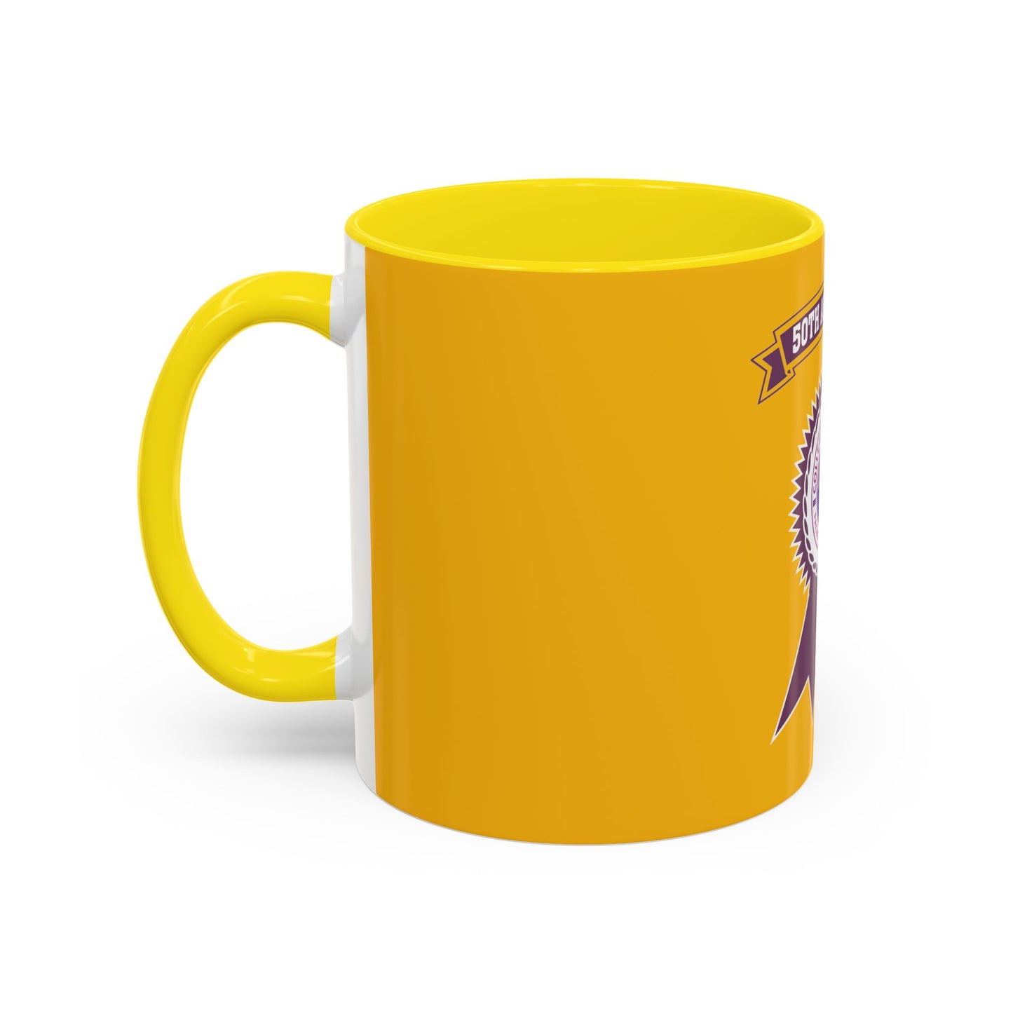50th Anniversary - Accent Coffee Mug (11, 15oz)