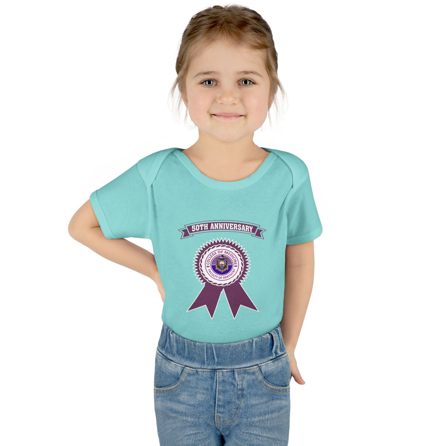 50th Anniversary - Infant Baby Rib Bodysuit