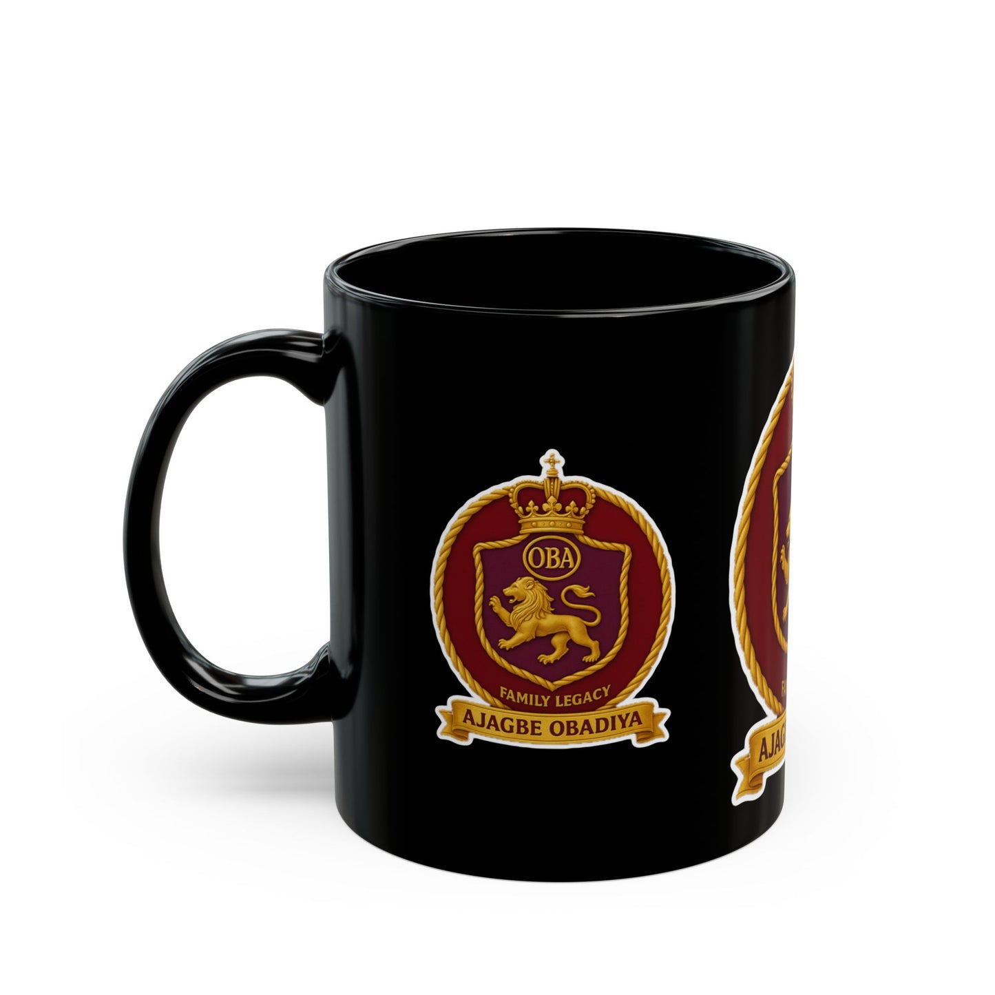 OBADIYA - Black Mug (11oz, 15oz)