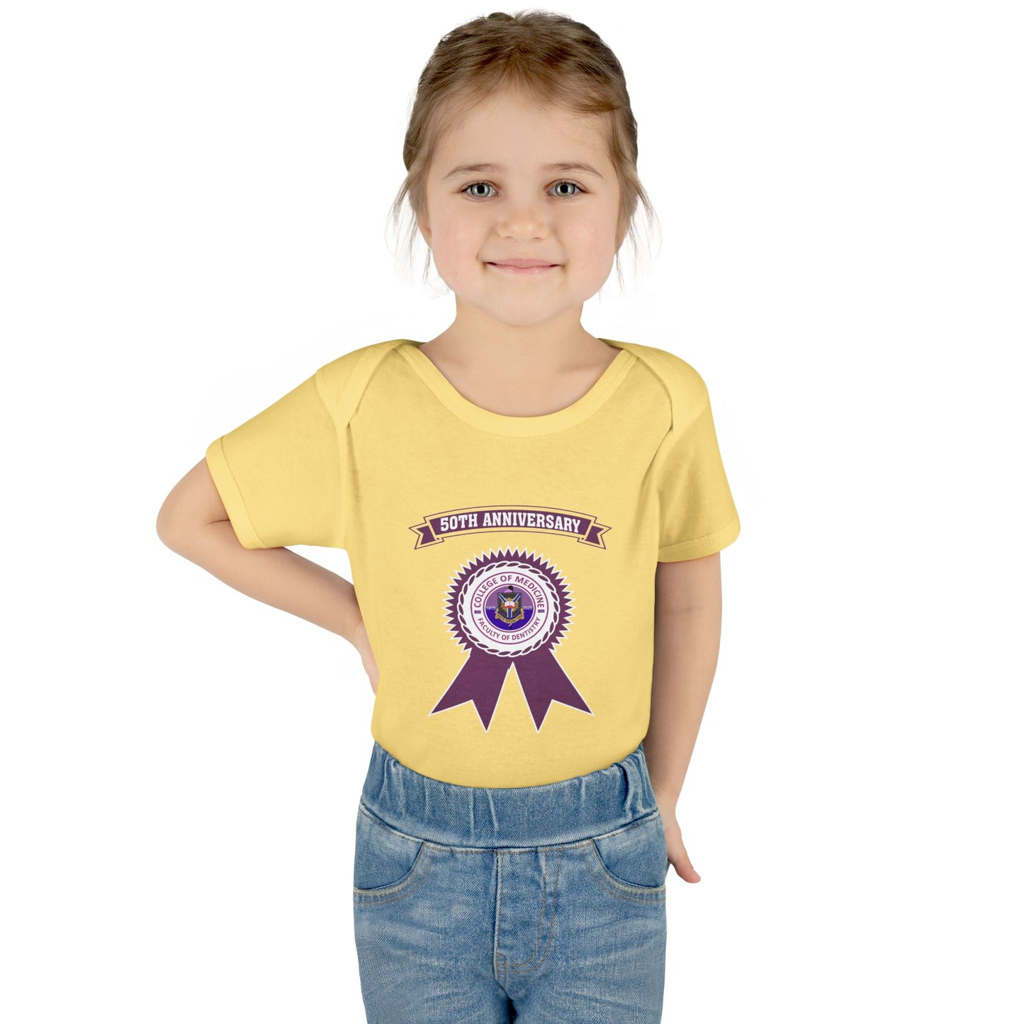 50th Anniversary - Infant Baby Rib Bodysuit