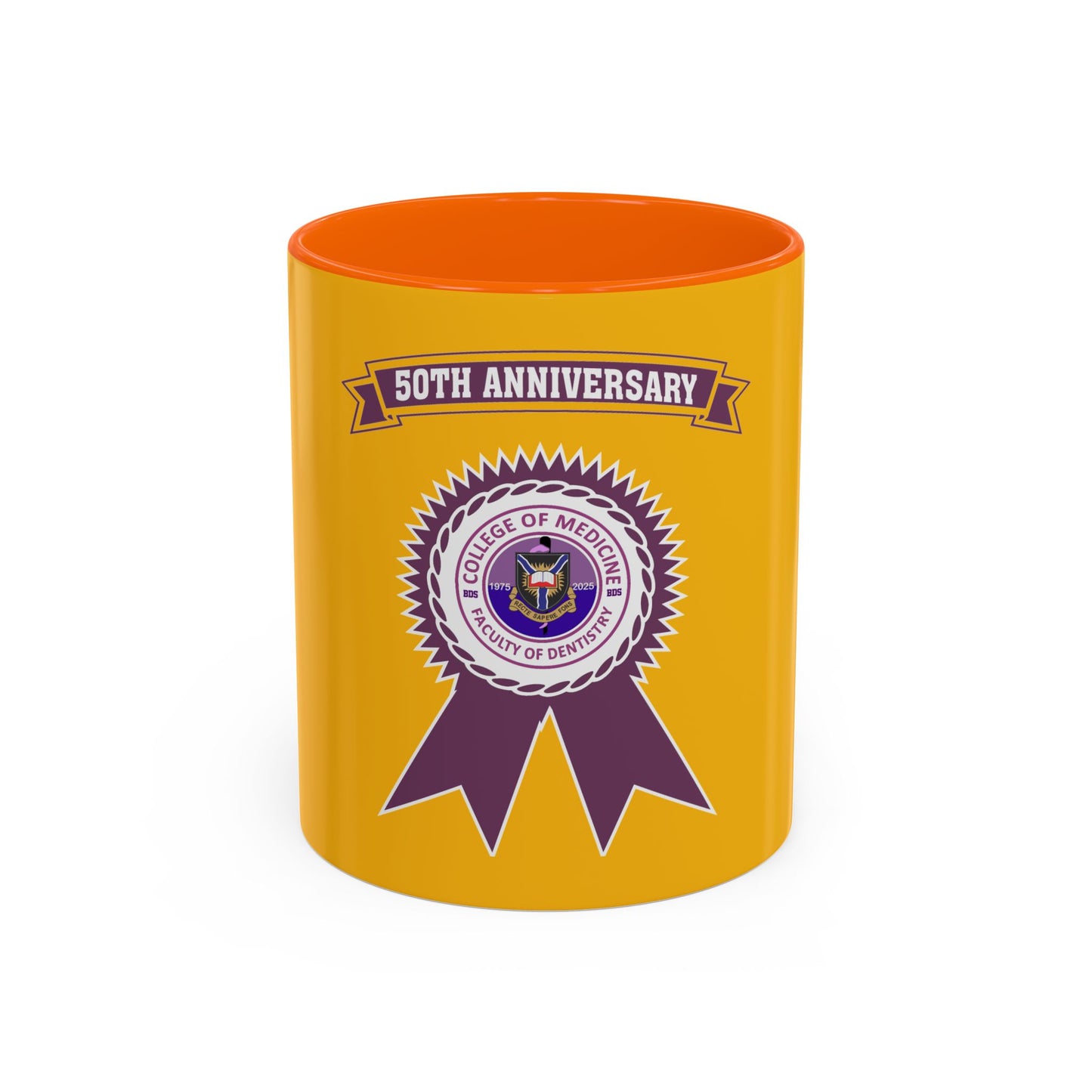50th Anniversary - Accent Coffee Mug (11, 15oz)