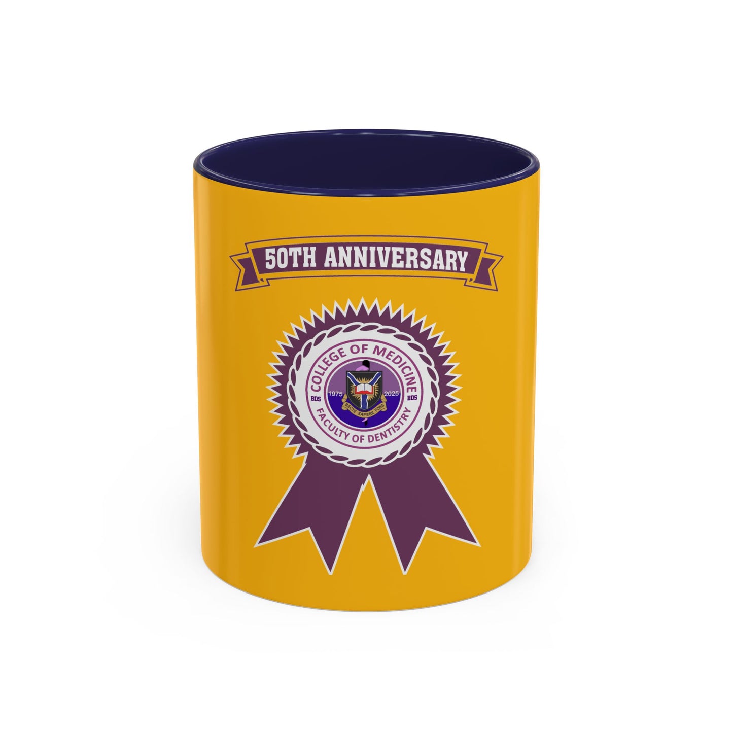 50th Anniversary - Accent Coffee Mug (11, 15oz)