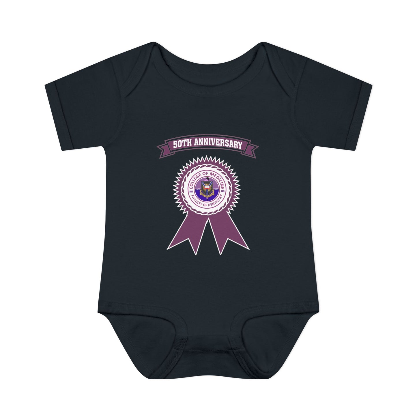 50th Anniversary - Infant Baby Rib Bodysuit