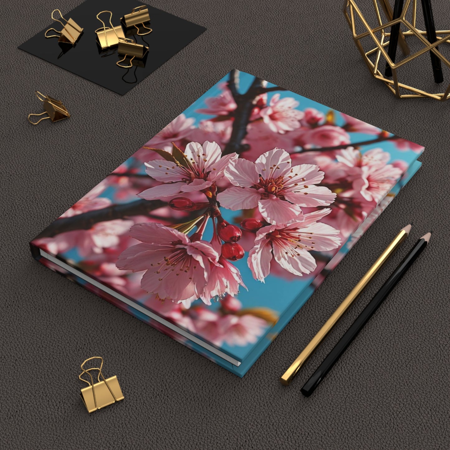 Cherry Blossom Hardcover Journal Matte