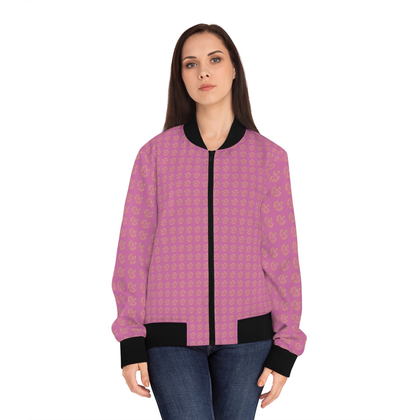 ORA - Women's Bomber Jacket (AOP)