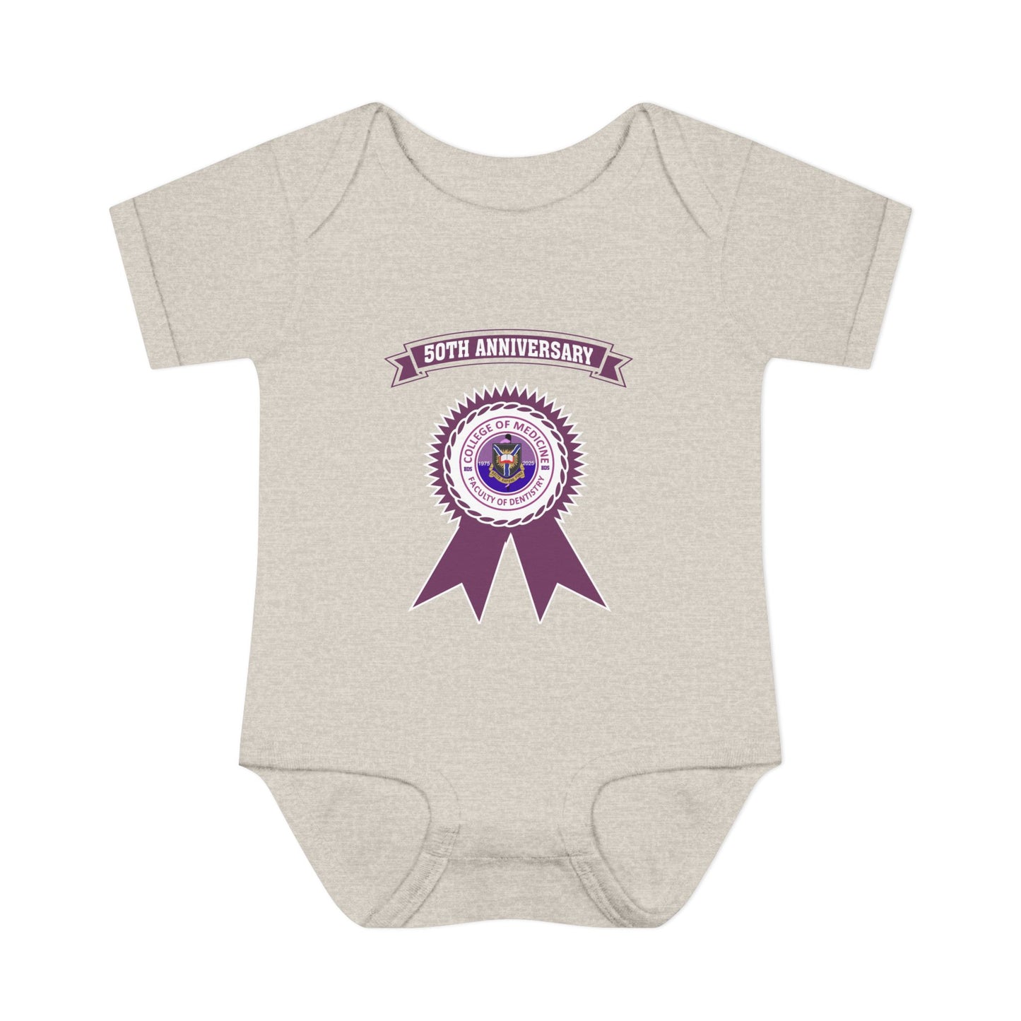 50th Anniversary - Infant Baby Rib Bodysuit