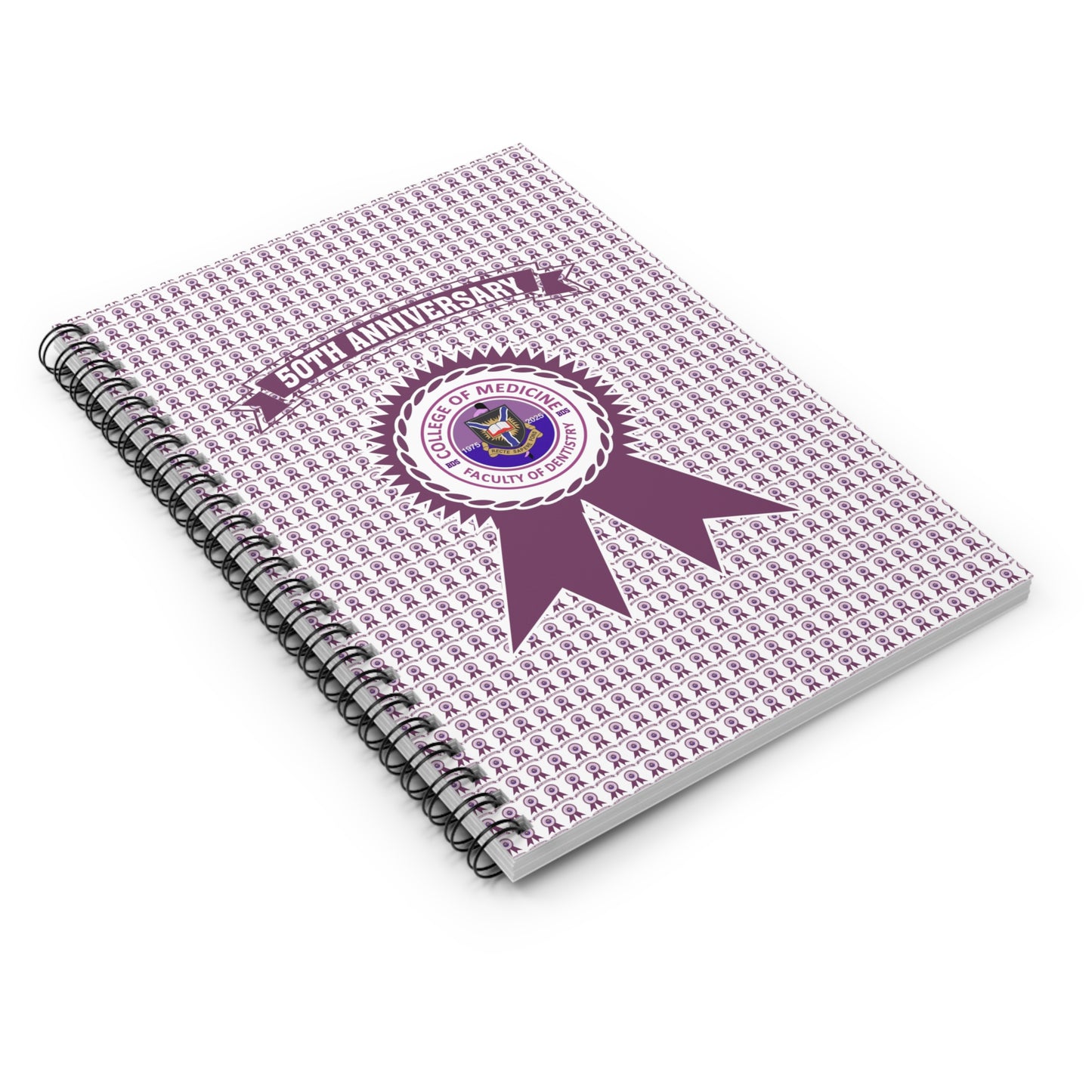 50th Anniversary - Spiral Notebook - Ruled Line