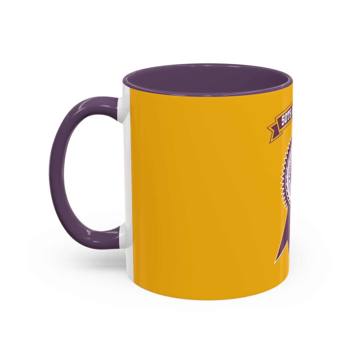 50th Anniversary - Accent Coffee Mug (11, 15oz)