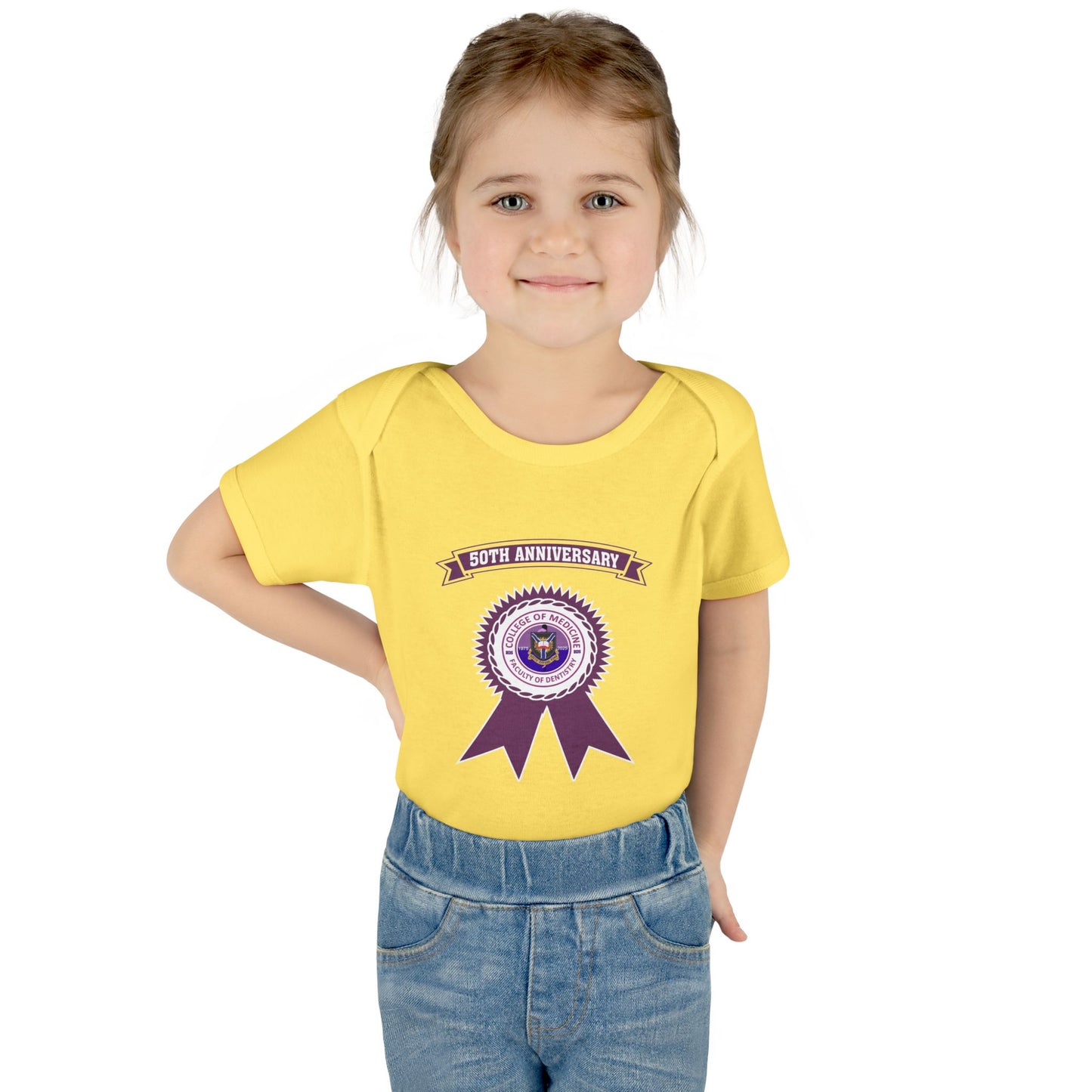 50th Anniversary - Infant Baby Rib Bodysuit