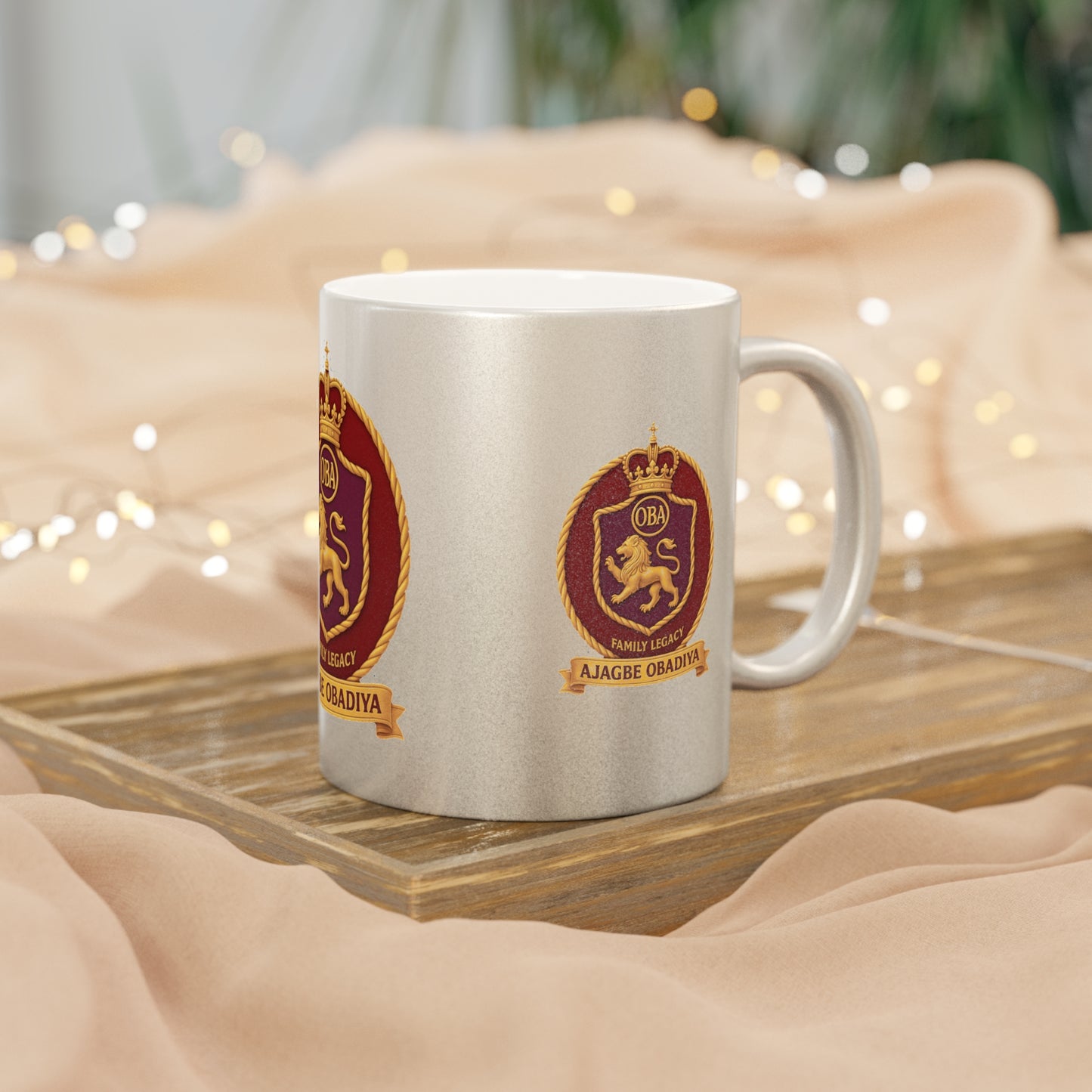 OBADIYA - Metallic Mug (Silver\Gold)
