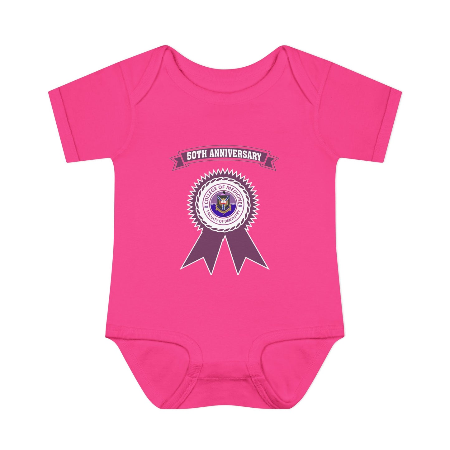 50th Anniversary - Infant Baby Rib Bodysuit