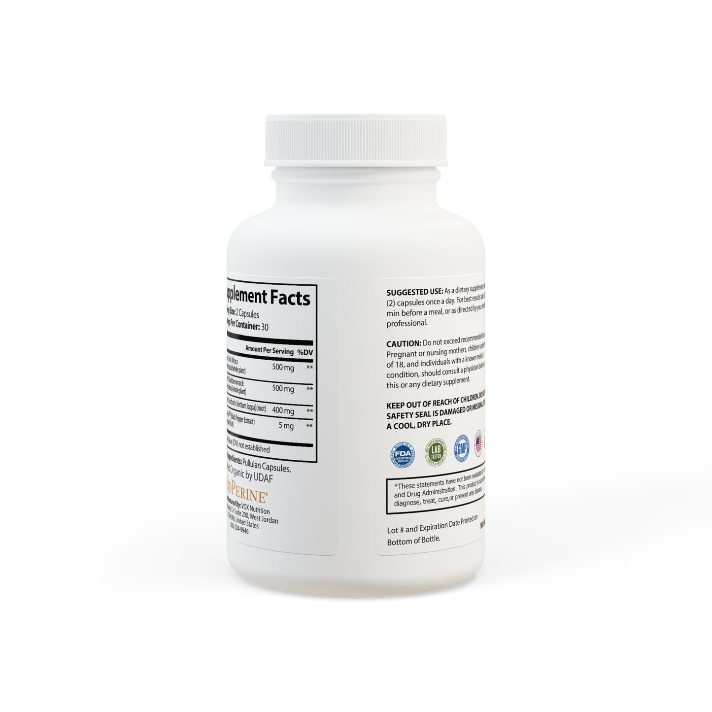 OBA - Sea Moss Supplement (60 Capsules)