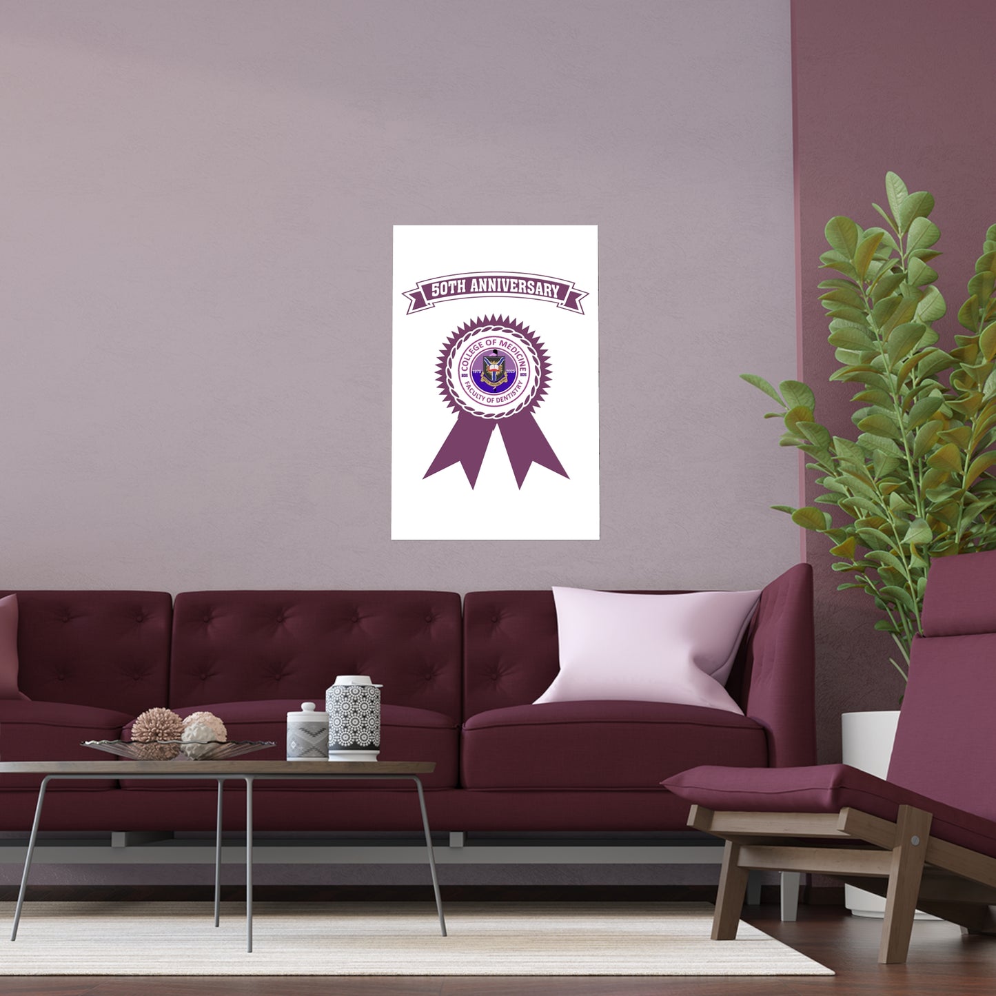 50th Anniversary - Indoor and Outdoor Silk Posters