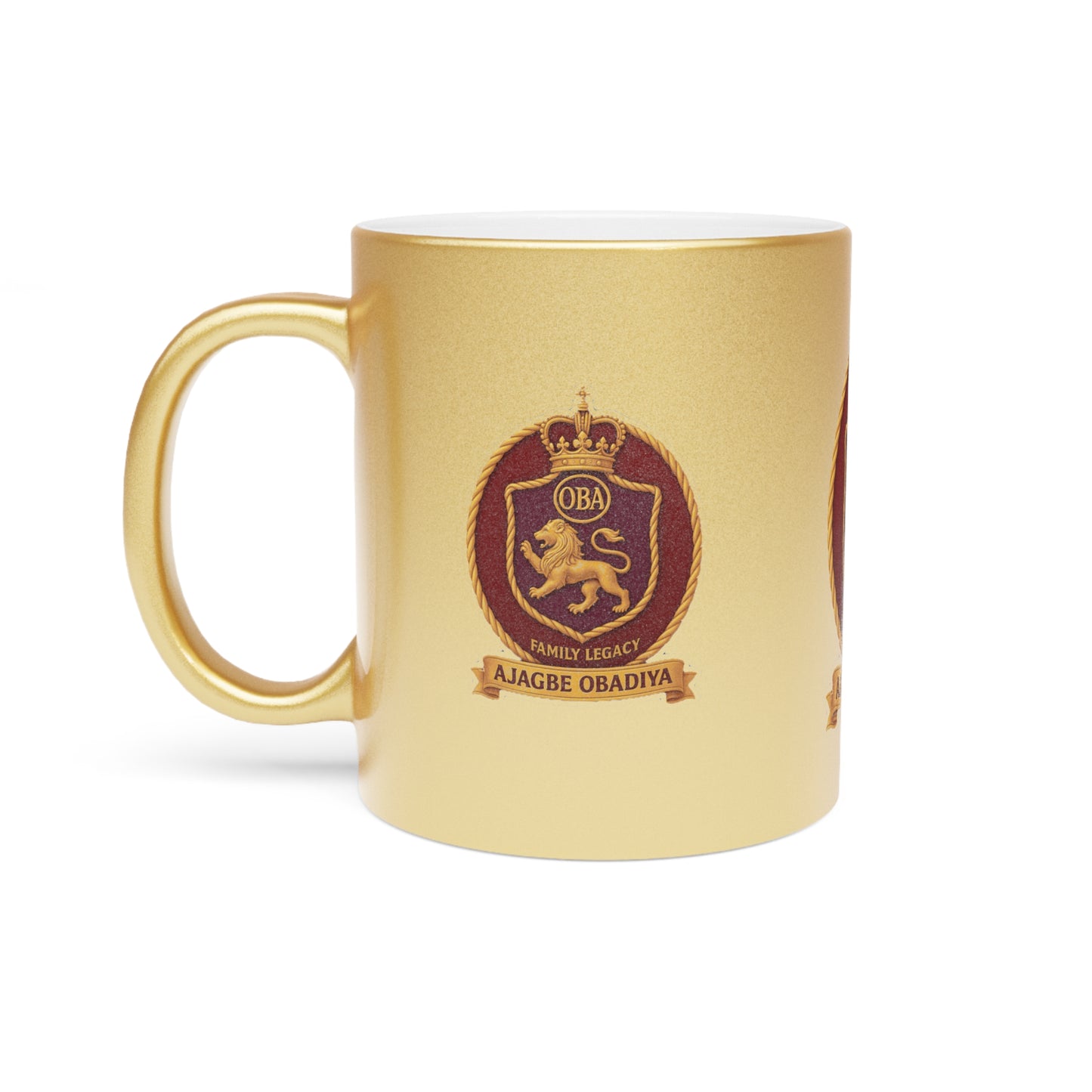 OBADIYA - Metallic Mug (Silver\Gold)