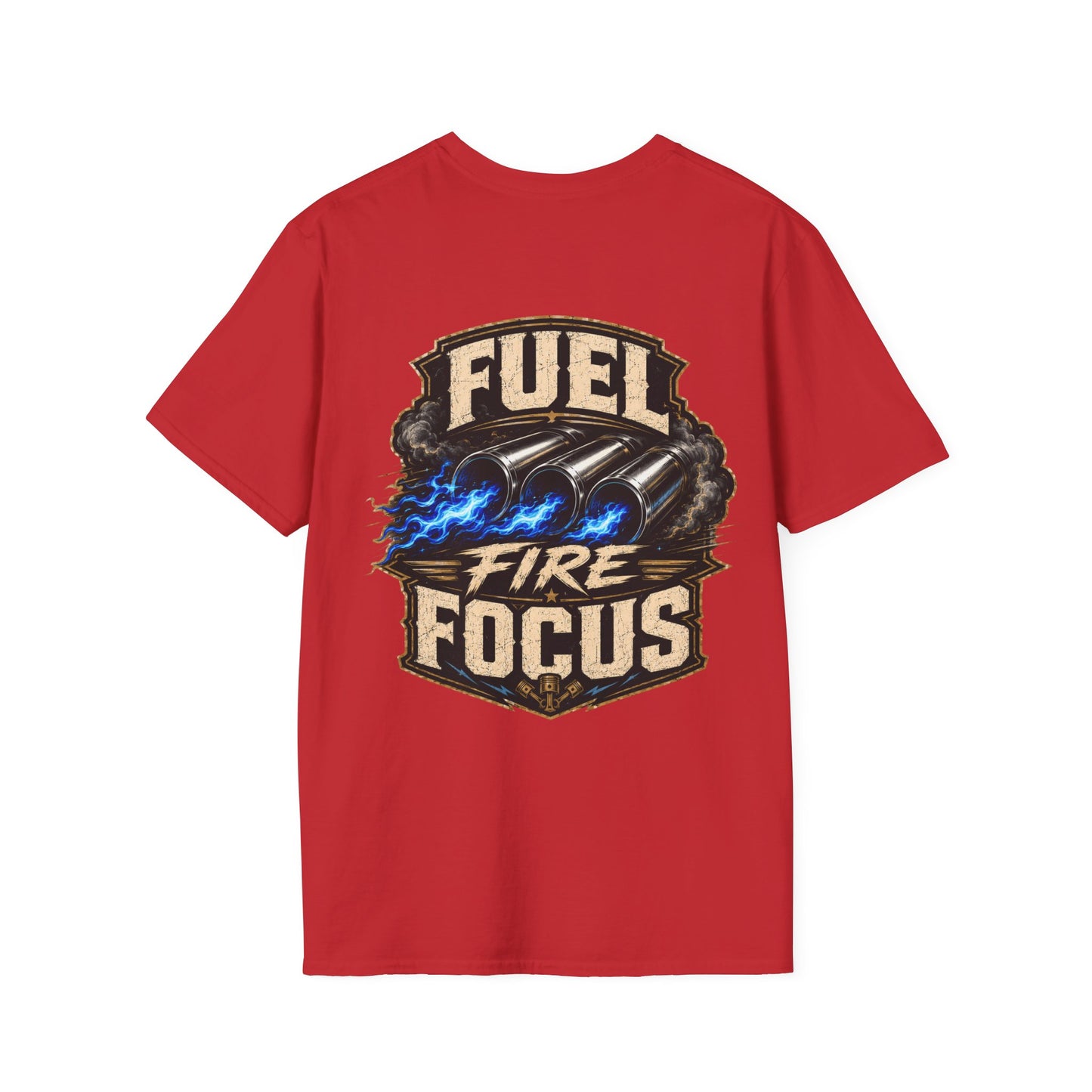 Fuel fire Focus Unisex Softstyle T-Shirt