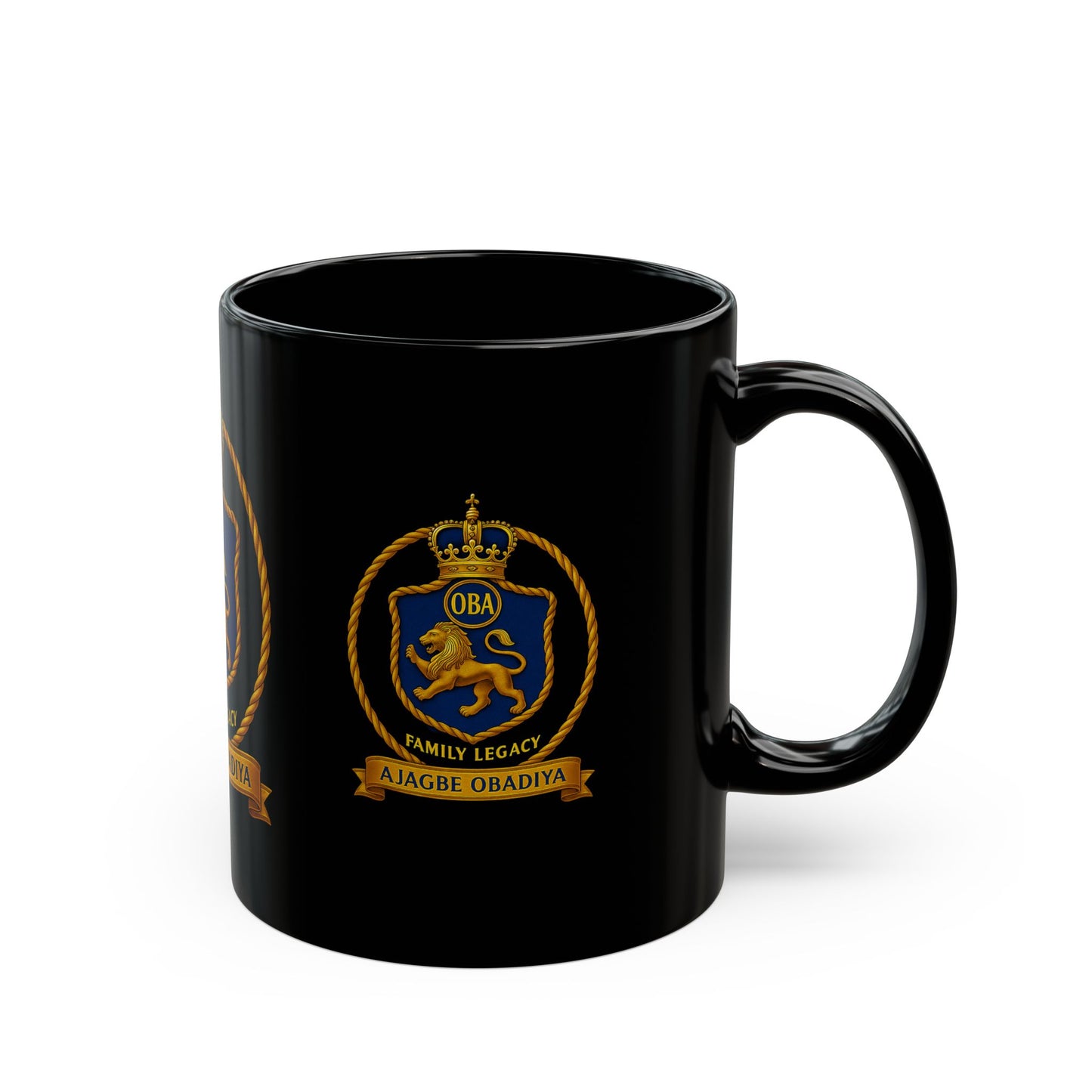 OBADIYA - Black Mug (11oz, 15oz)