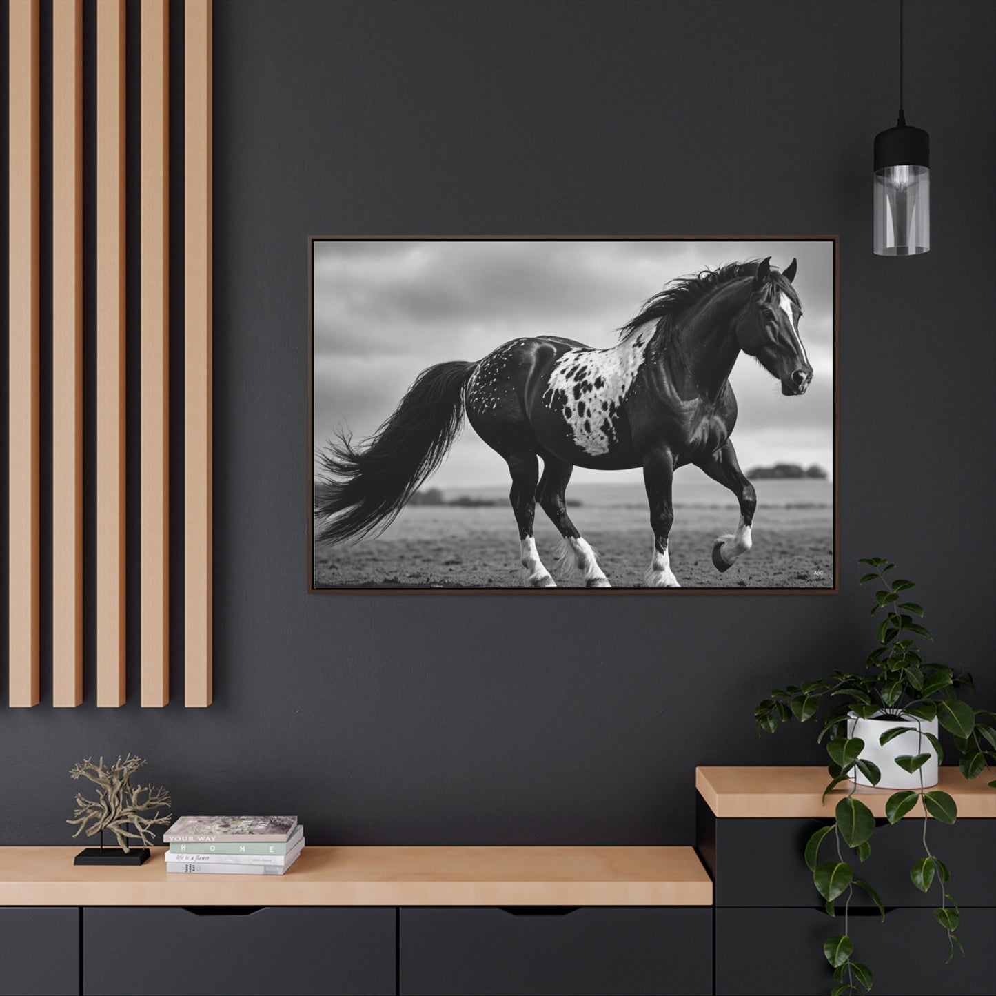 Speckled Stallion Gallery Canvas Wraps, Horizontal Frame