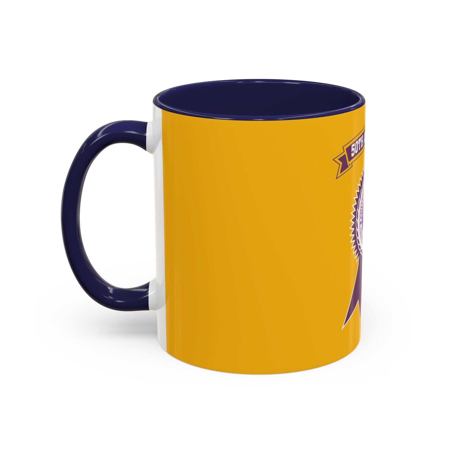 50th Anniversary - Accent Coffee Mug (11, 15oz)