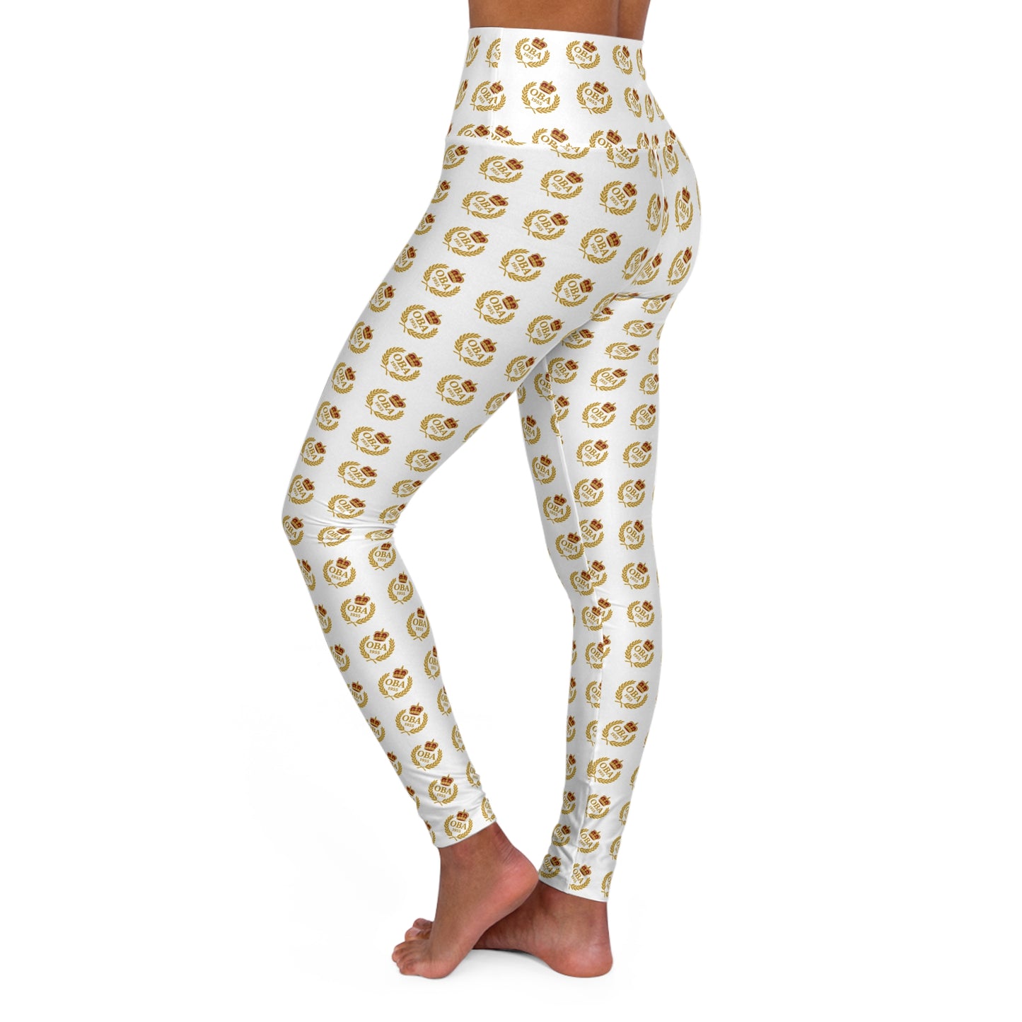 OBA - High Waisted Yoga Leggings (AOP)