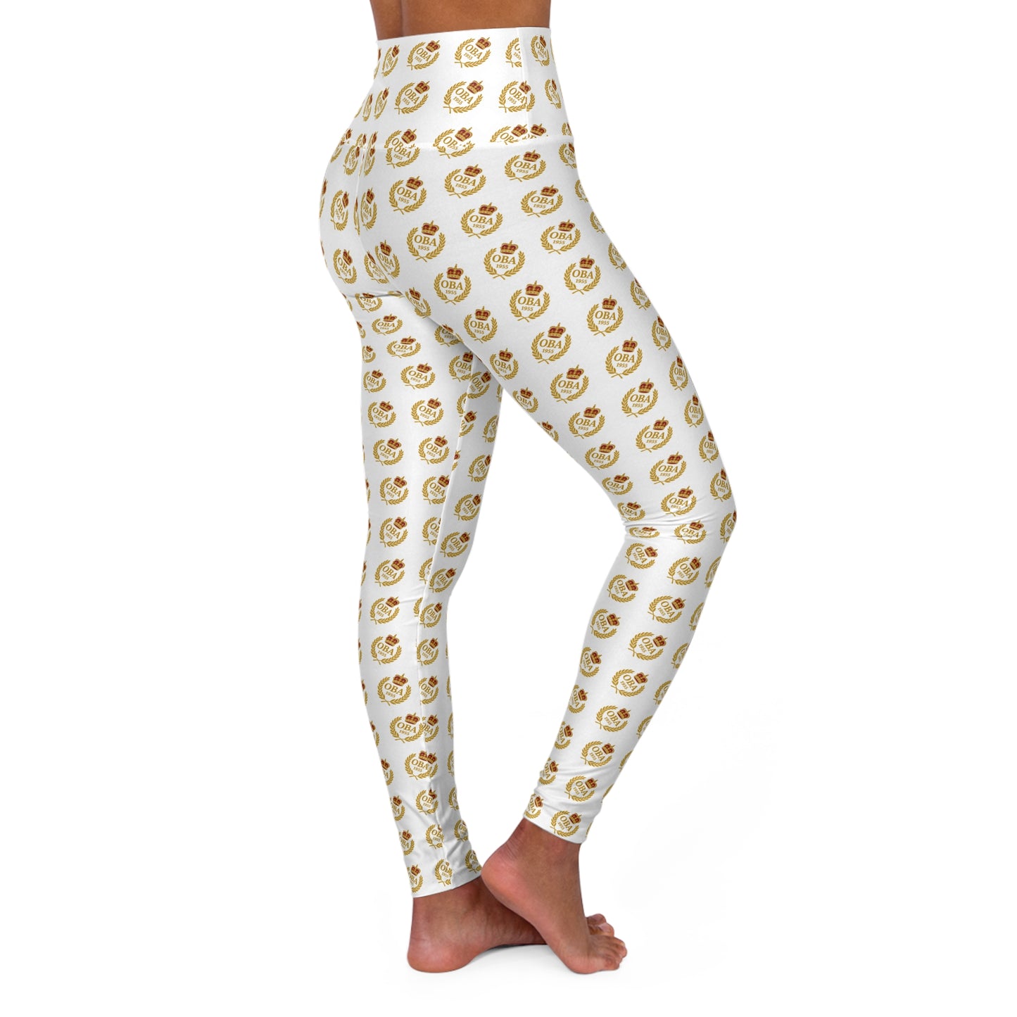 OBA - High Waisted Yoga Leggings (AOP)