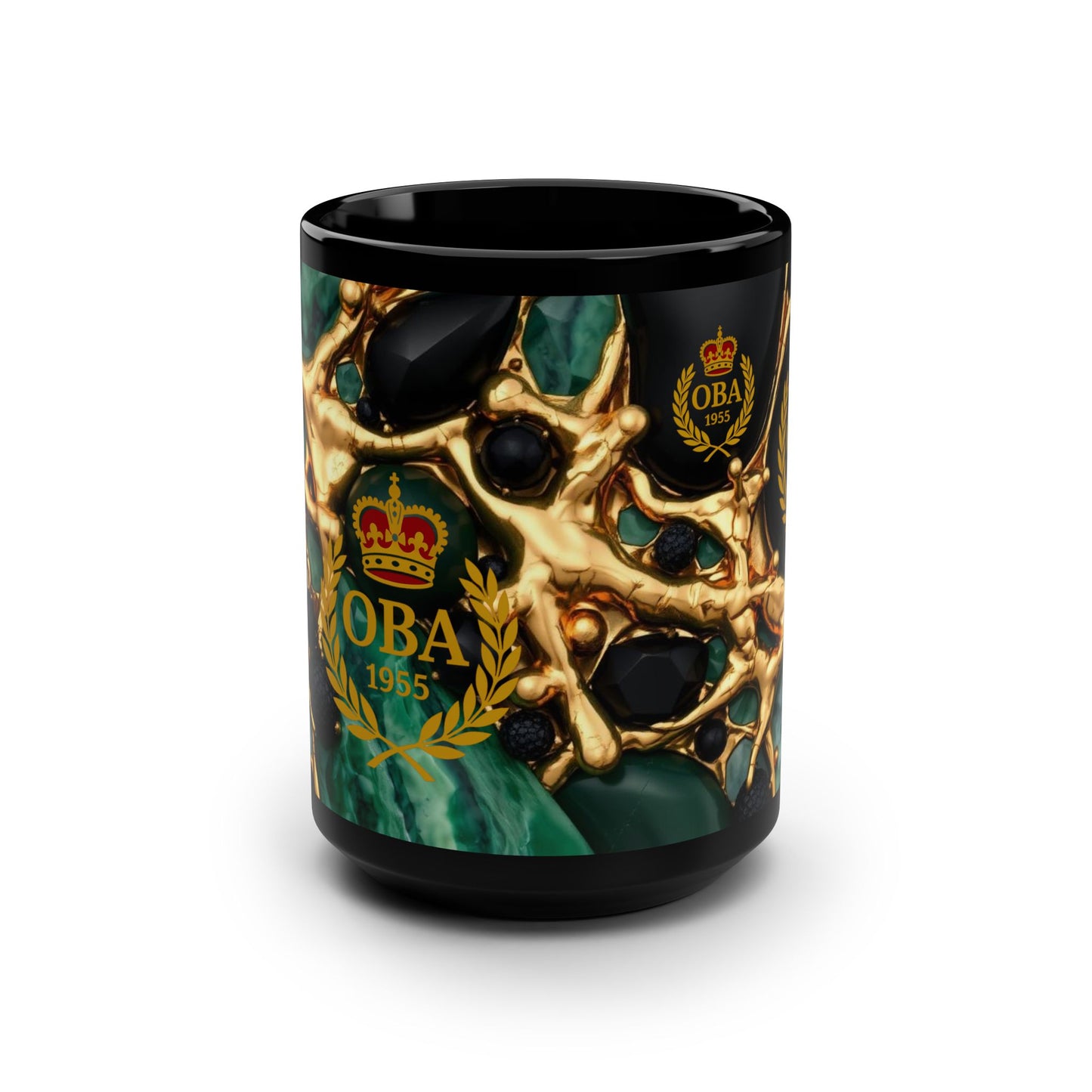 OBA - Black Mug, 15oz