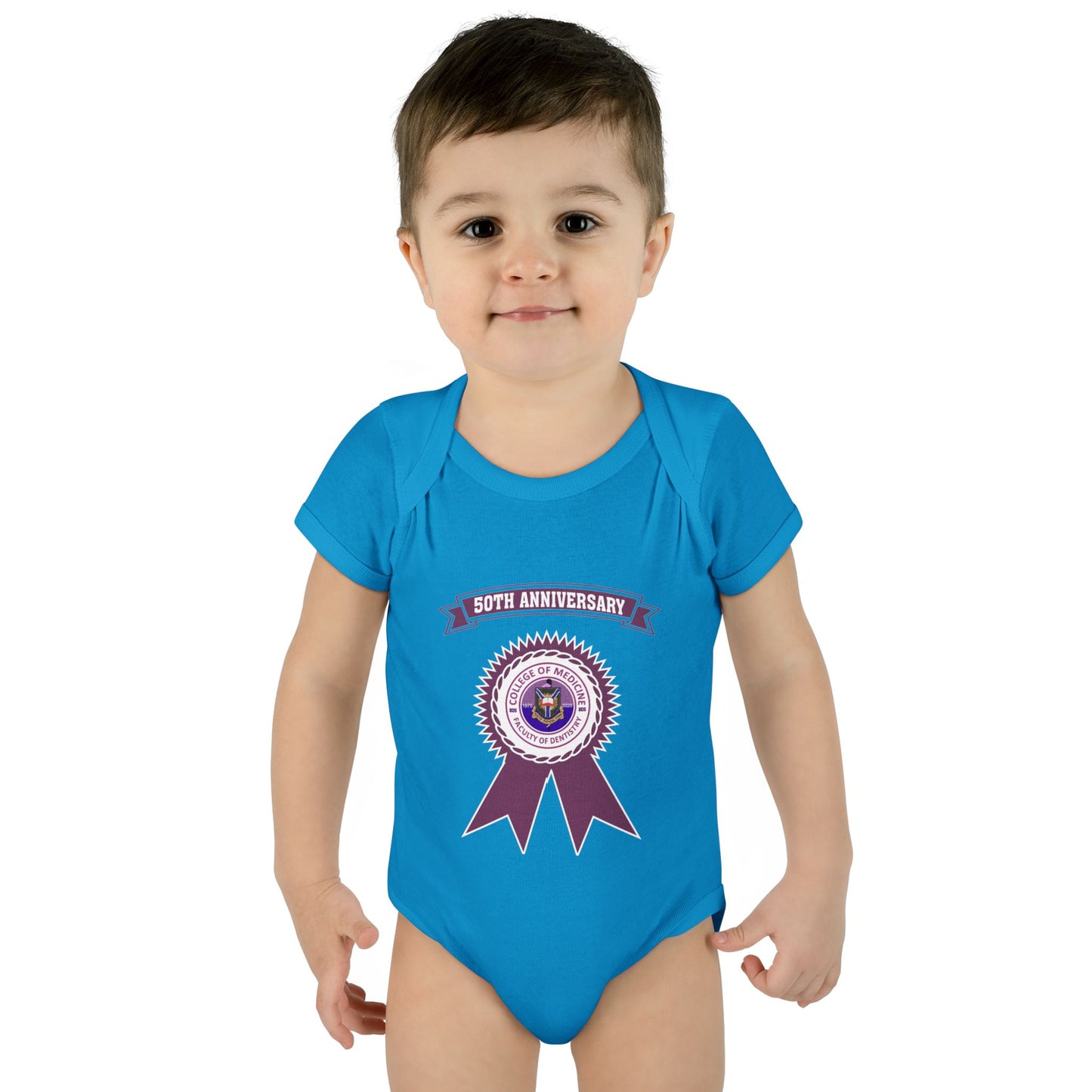 50th Anniversary - Infant Baby Rib Bodysuit