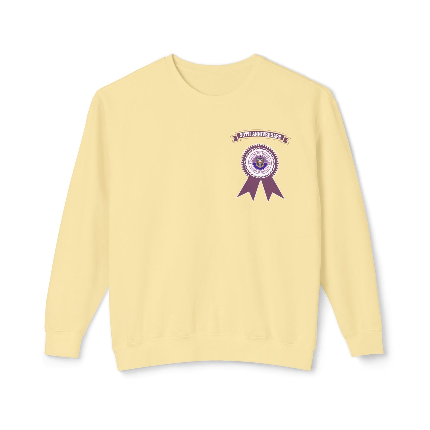 50th Anniversary - Unisex Lightweight Crewneck Sweatshirt