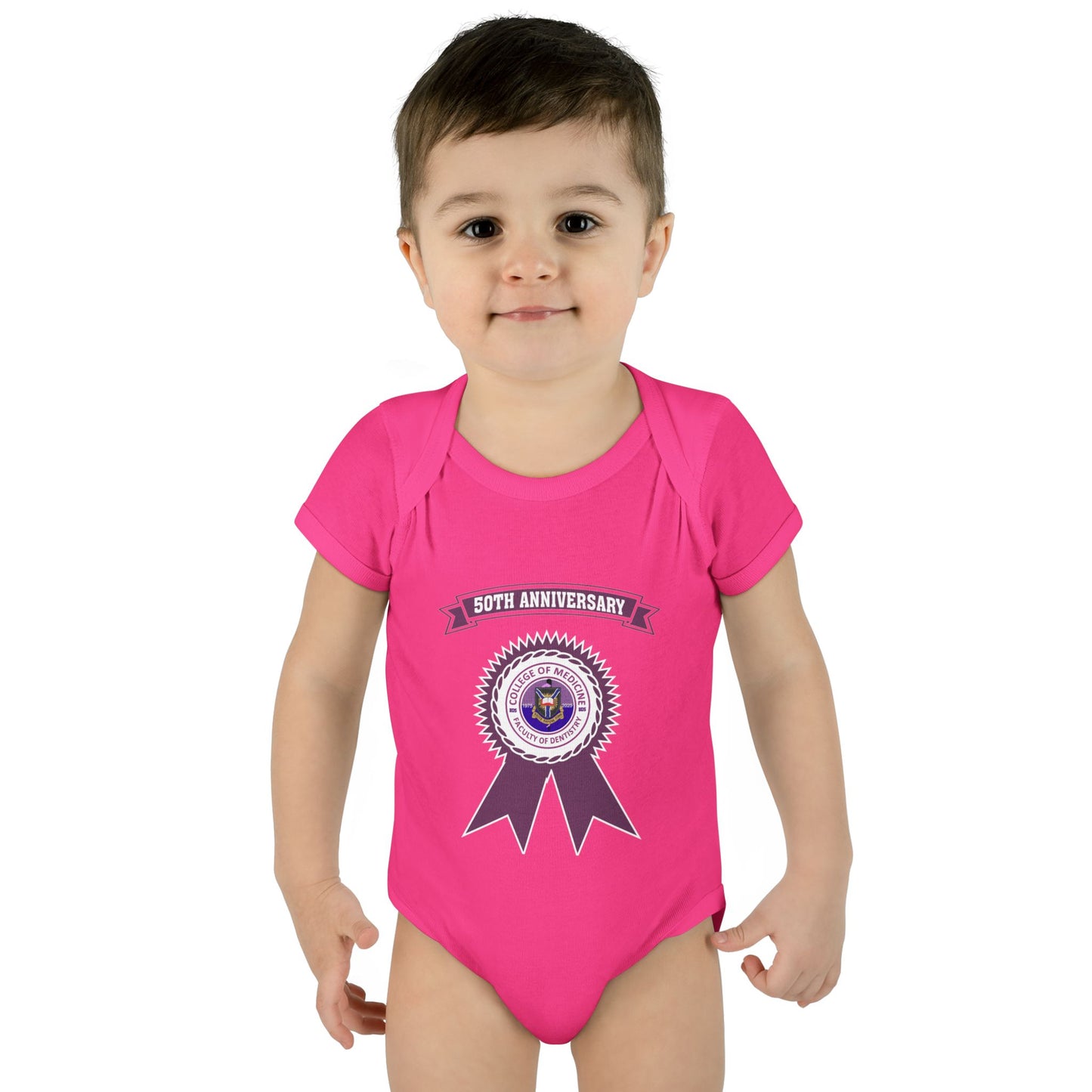50th Anniversary - Infant Baby Rib Bodysuit