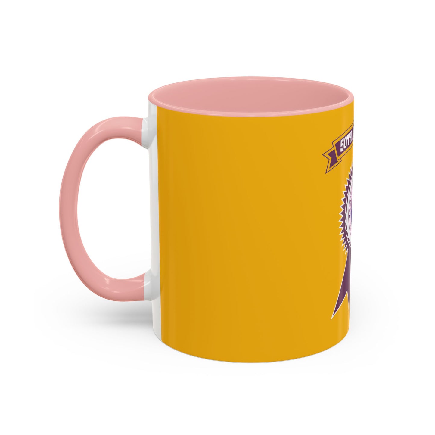 50th Anniversary - Accent Coffee Mug (11, 15oz)