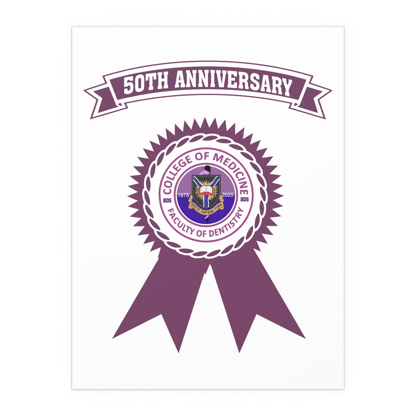 50th Anniversary - Indoor and Outdoor Silk Posters