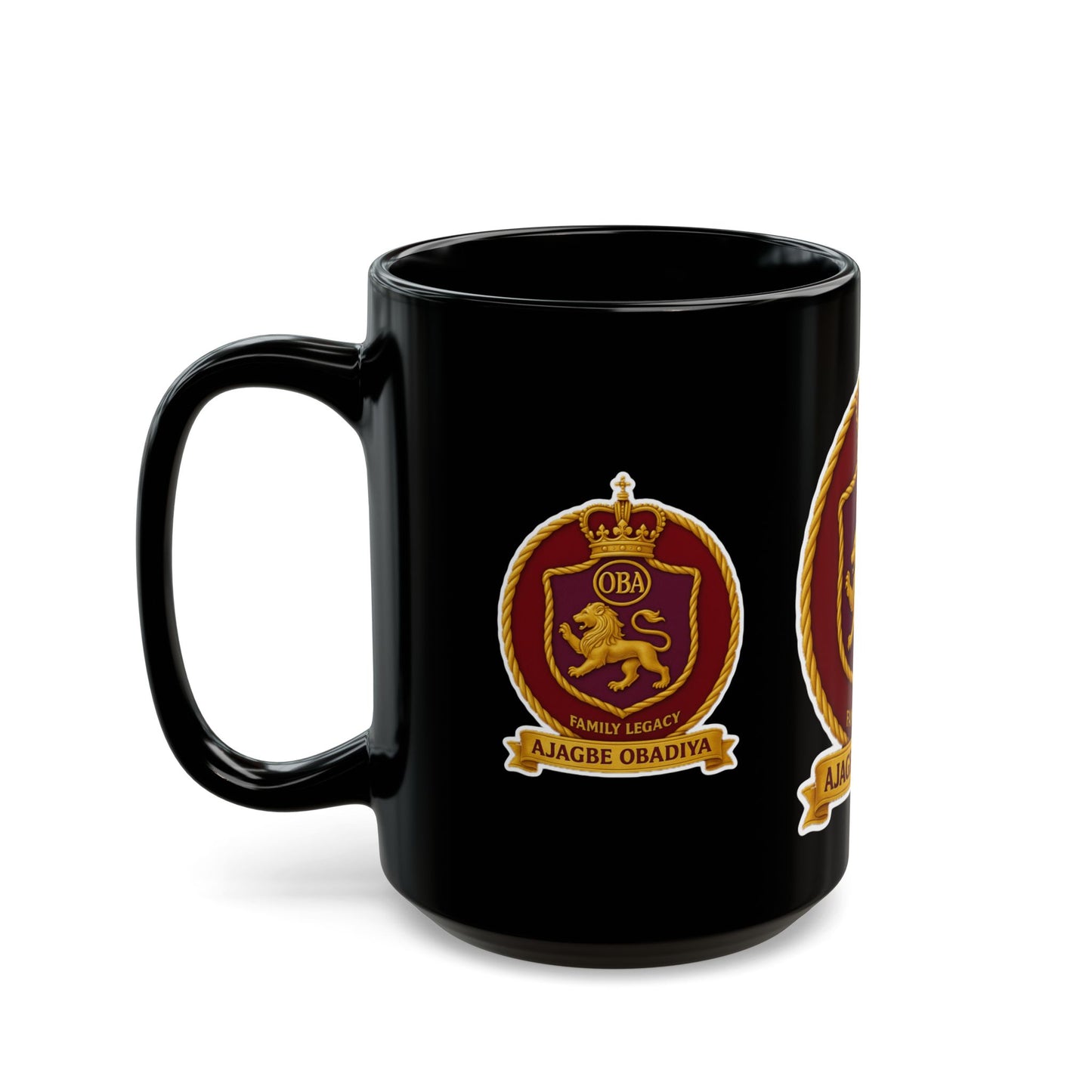 OBADIYA - Black Mug (11oz, 15oz)
