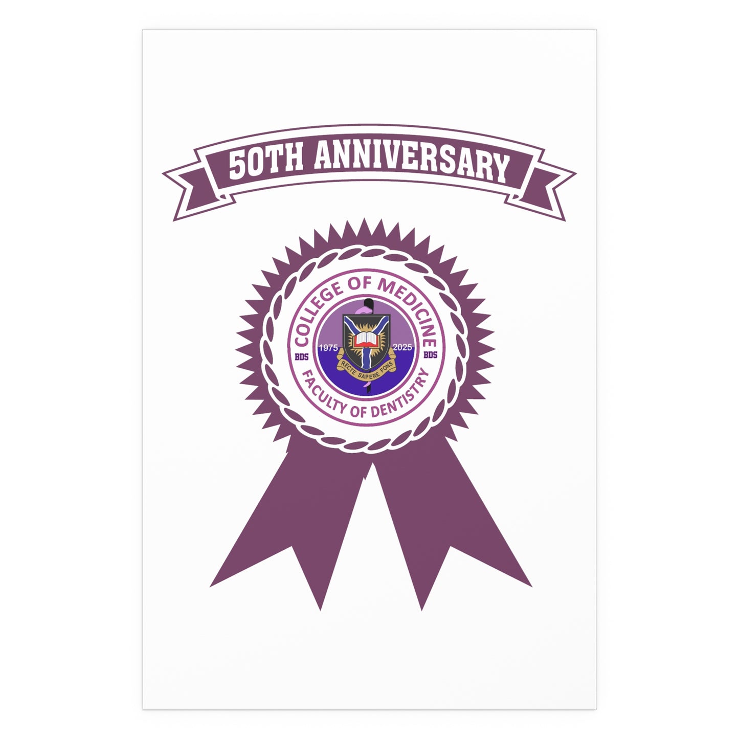 50th Anniversary - Indoor and Outdoor Silk Posters