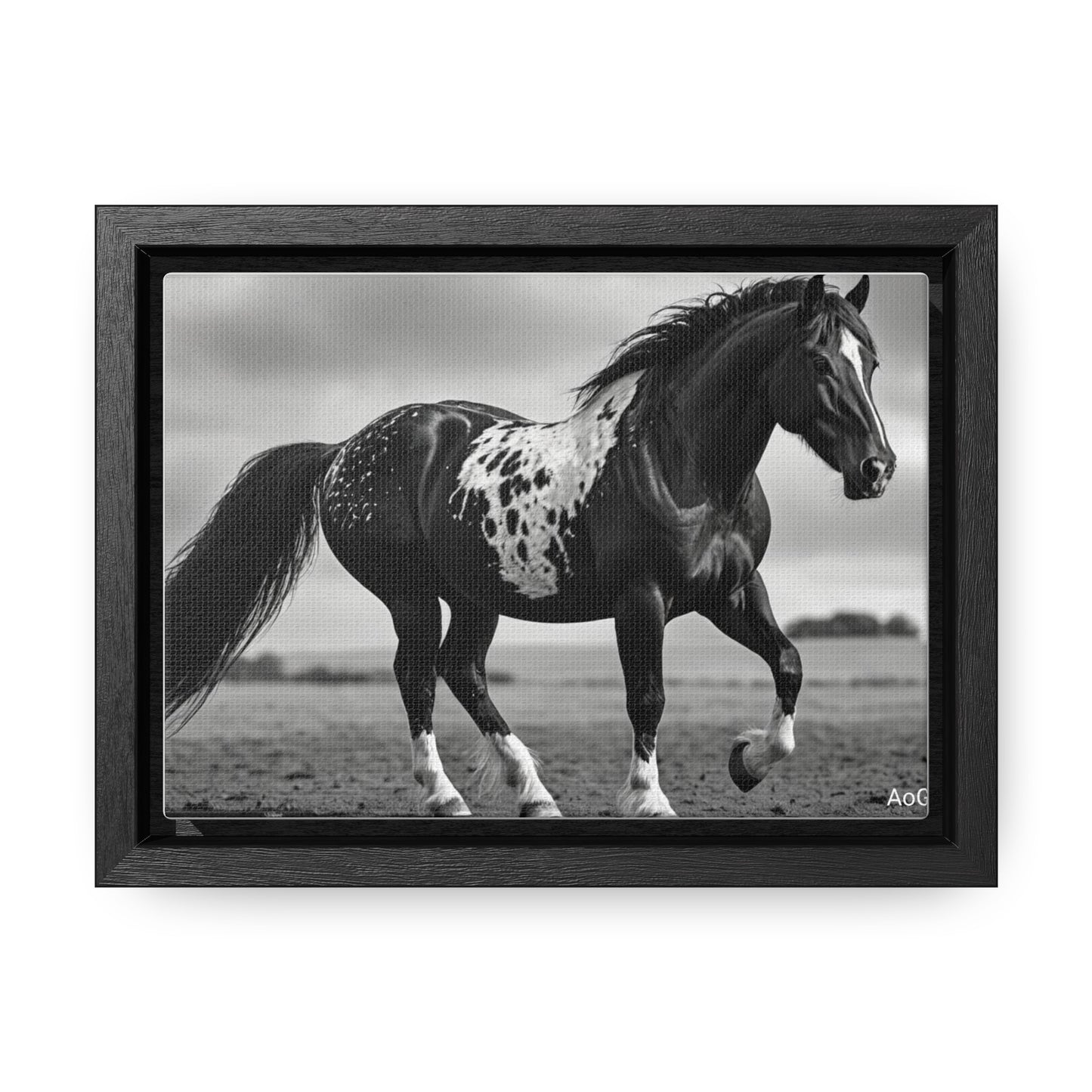 Speckled Stallion Gallery Canvas Wraps, Horizontal Frame