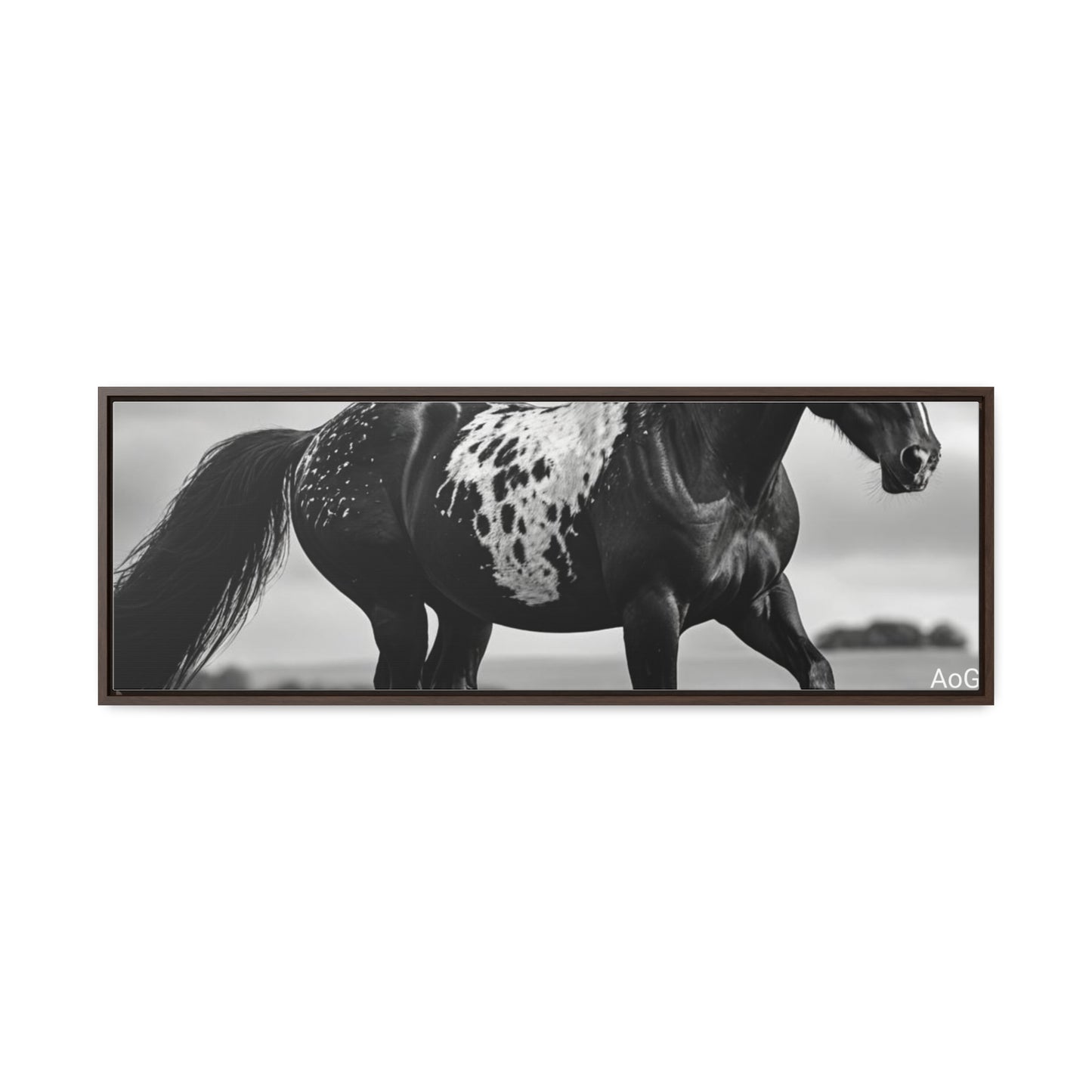 Speckled Stallion Gallery Canvas Wraps, Horizontal Frame