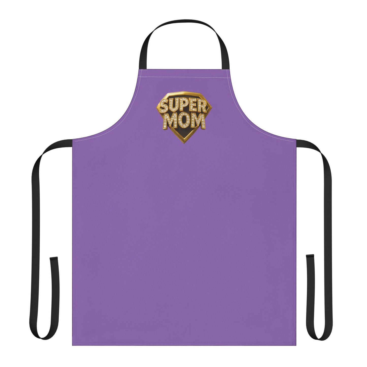 SUPER MOM - Apron, 5-Color Straps (AOP)