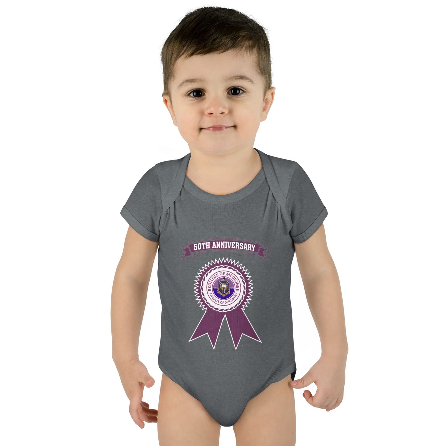 50th Anniversary - Infant Baby Rib Bodysuit