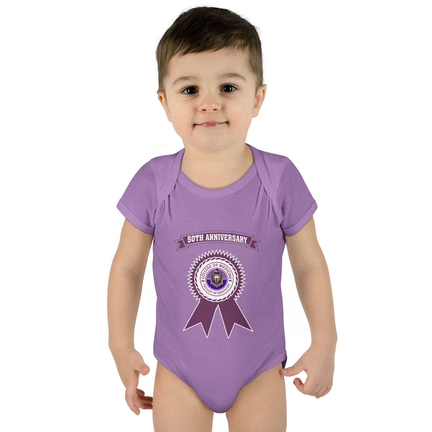 50th Anniversary - Infant Baby Rib Bodysuit