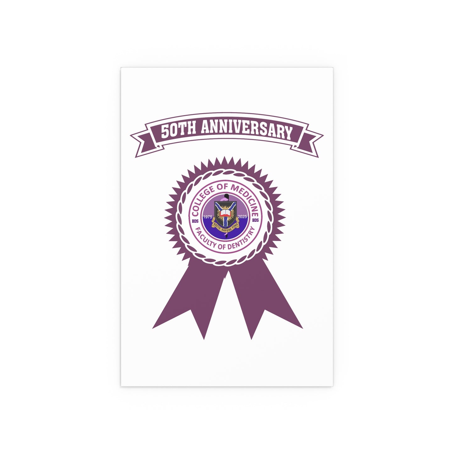 50th Anniversary - Indoor and Outdoor Silk Posters