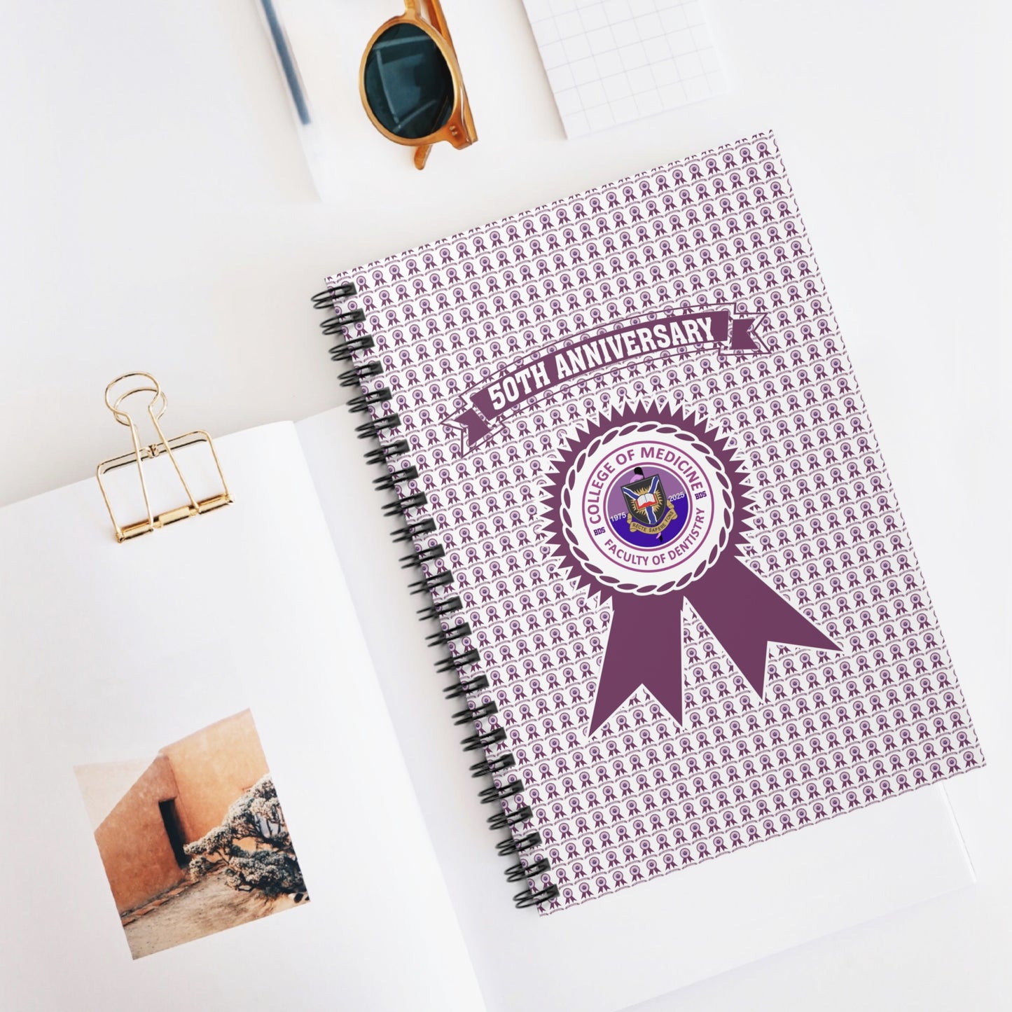50th Anniversary - Spiral Notebook - Ruled Line
