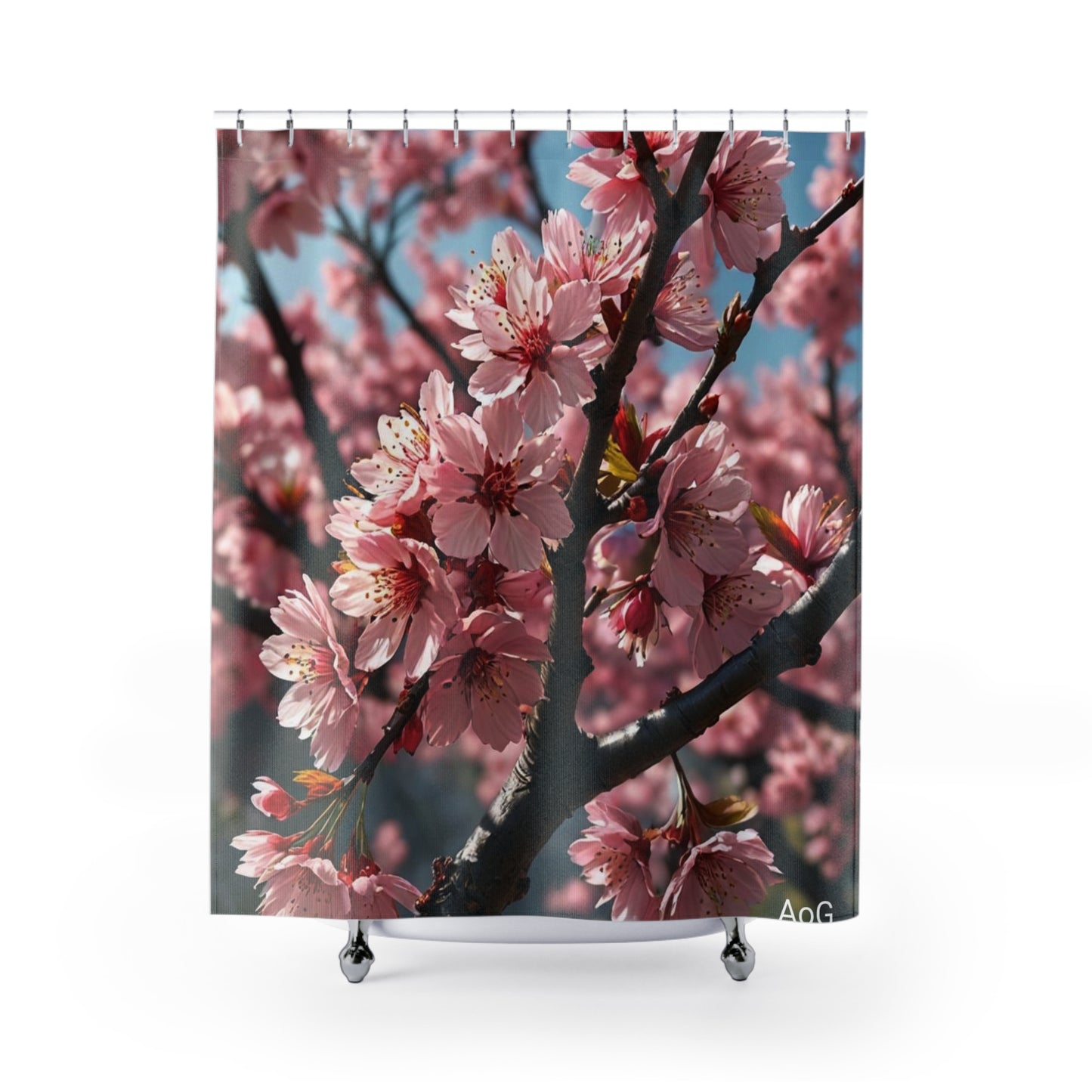 Cherry Blossom Shower Curtains